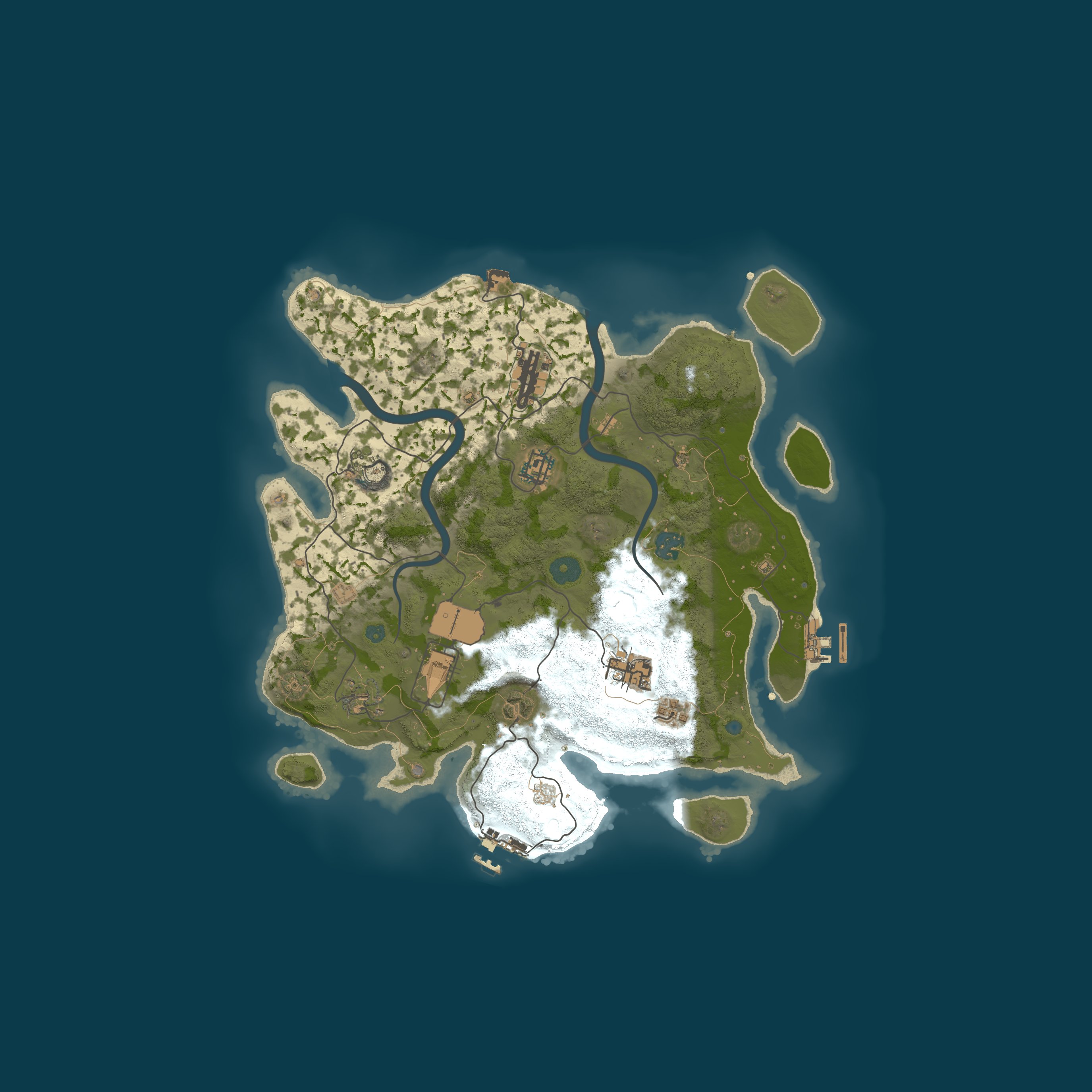Map for AnvilRust.ru #1 - MAX 2 [X5|LOOT+|FPS+|KITS|TP] WIPE 7.05