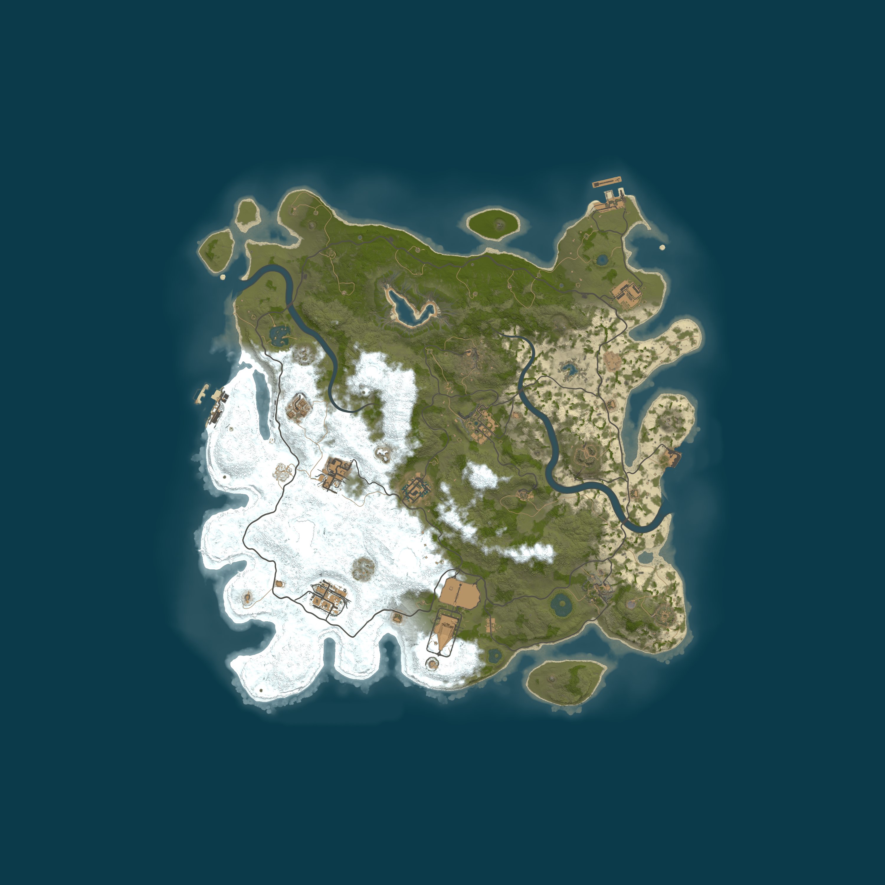 Map for Japan Beginner Server 1Week BPWipe 8/7 Wiped JP