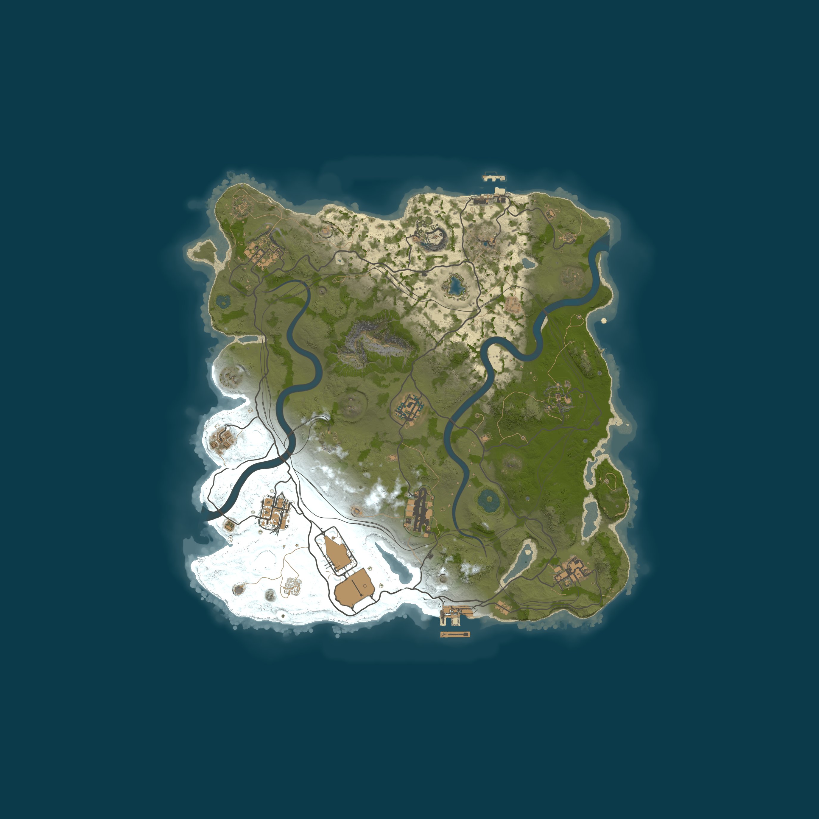 Map for ⦿【ICEFUSE】100X Kamikaze (Solo/Duo/Trio/Quad|X100)