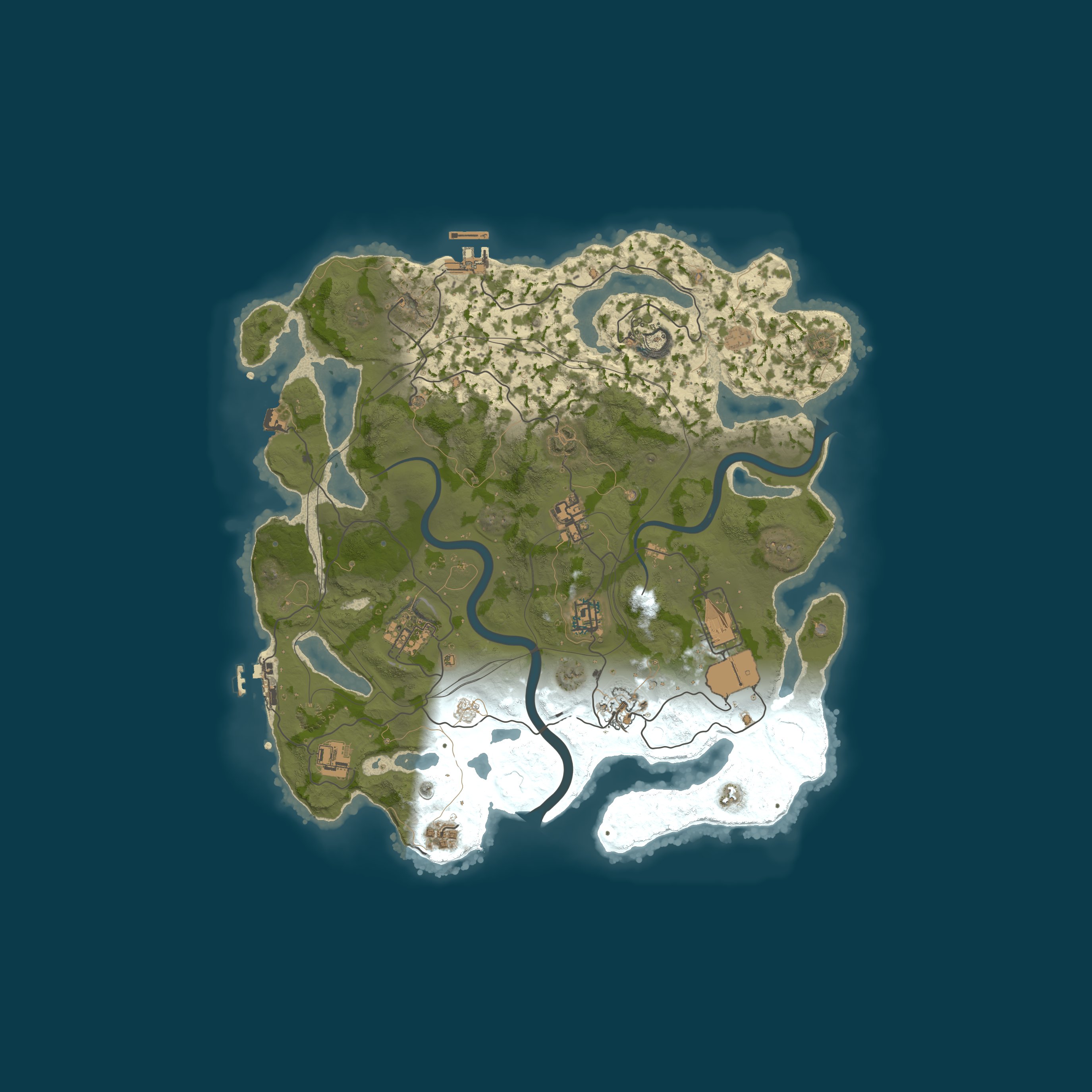 Map for НОВОСИБ | ДЛЯ НОВИЧКОВ | VANILLA