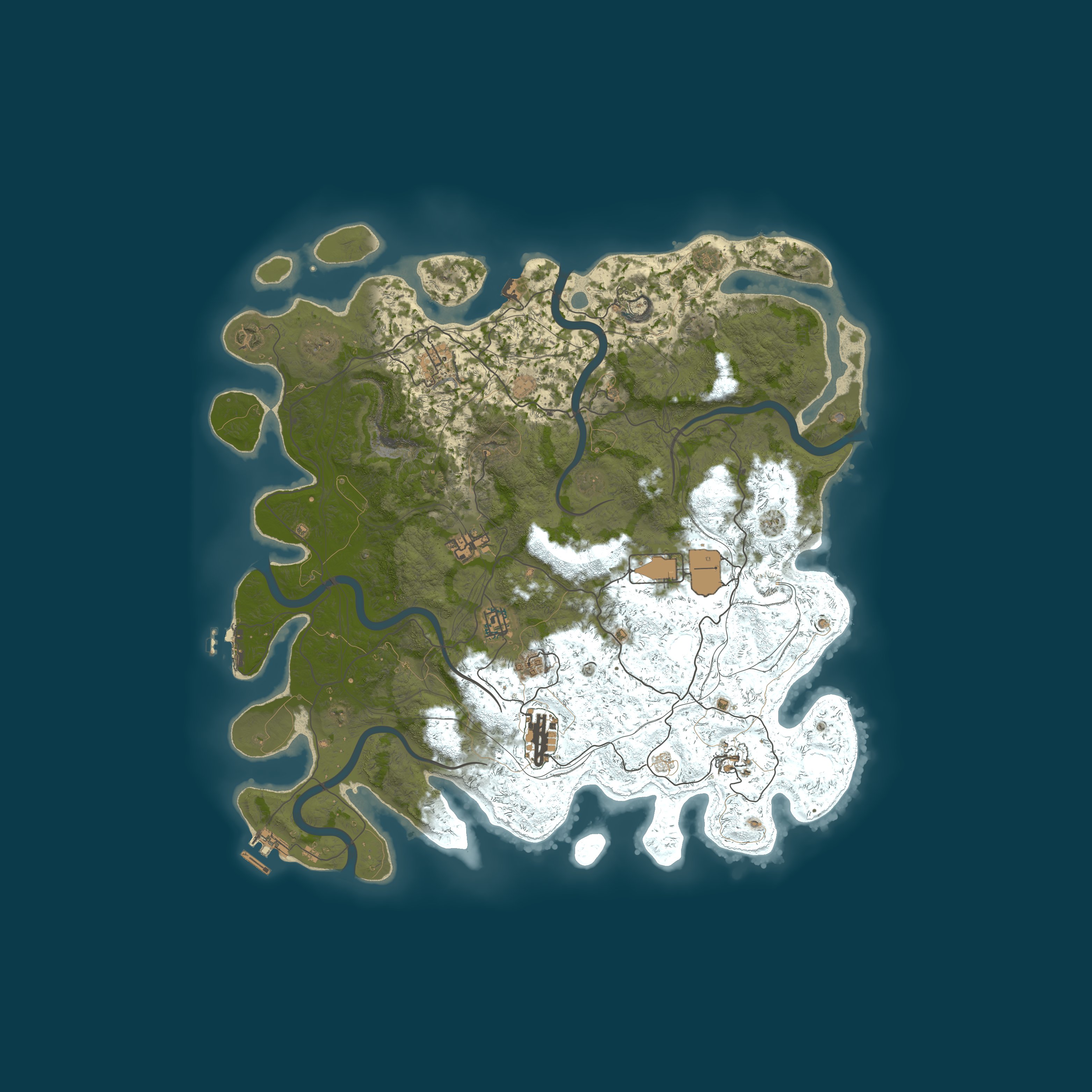 Карта сервера