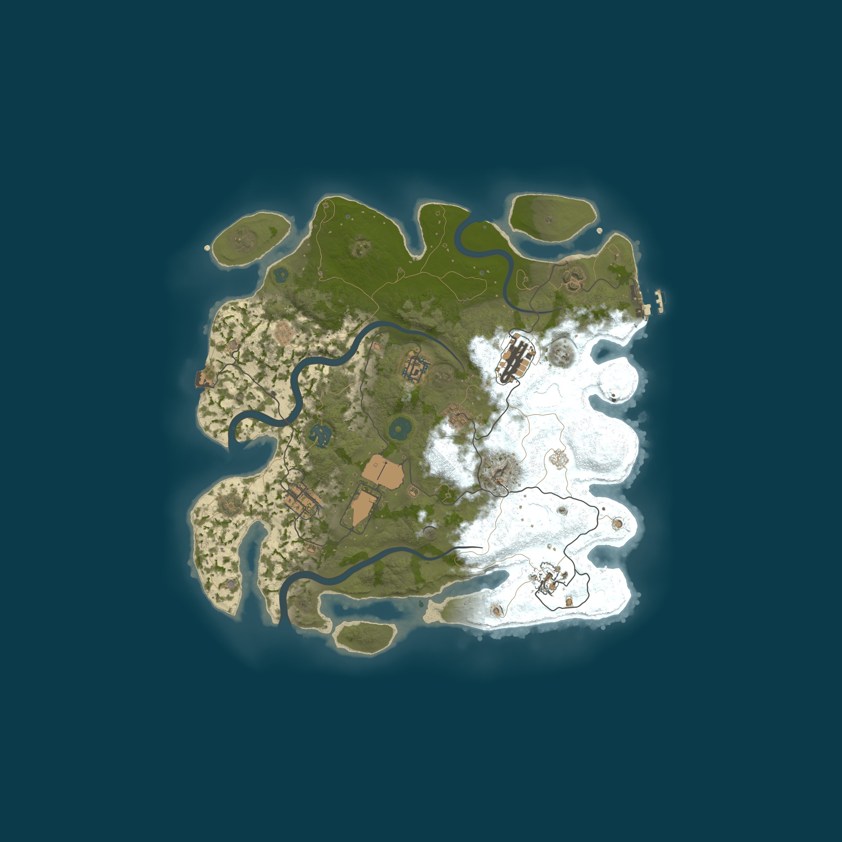 Map for [EU] Rust-France - SOLO/DUO/TRIO | FULLWIPED 23/03 23.03