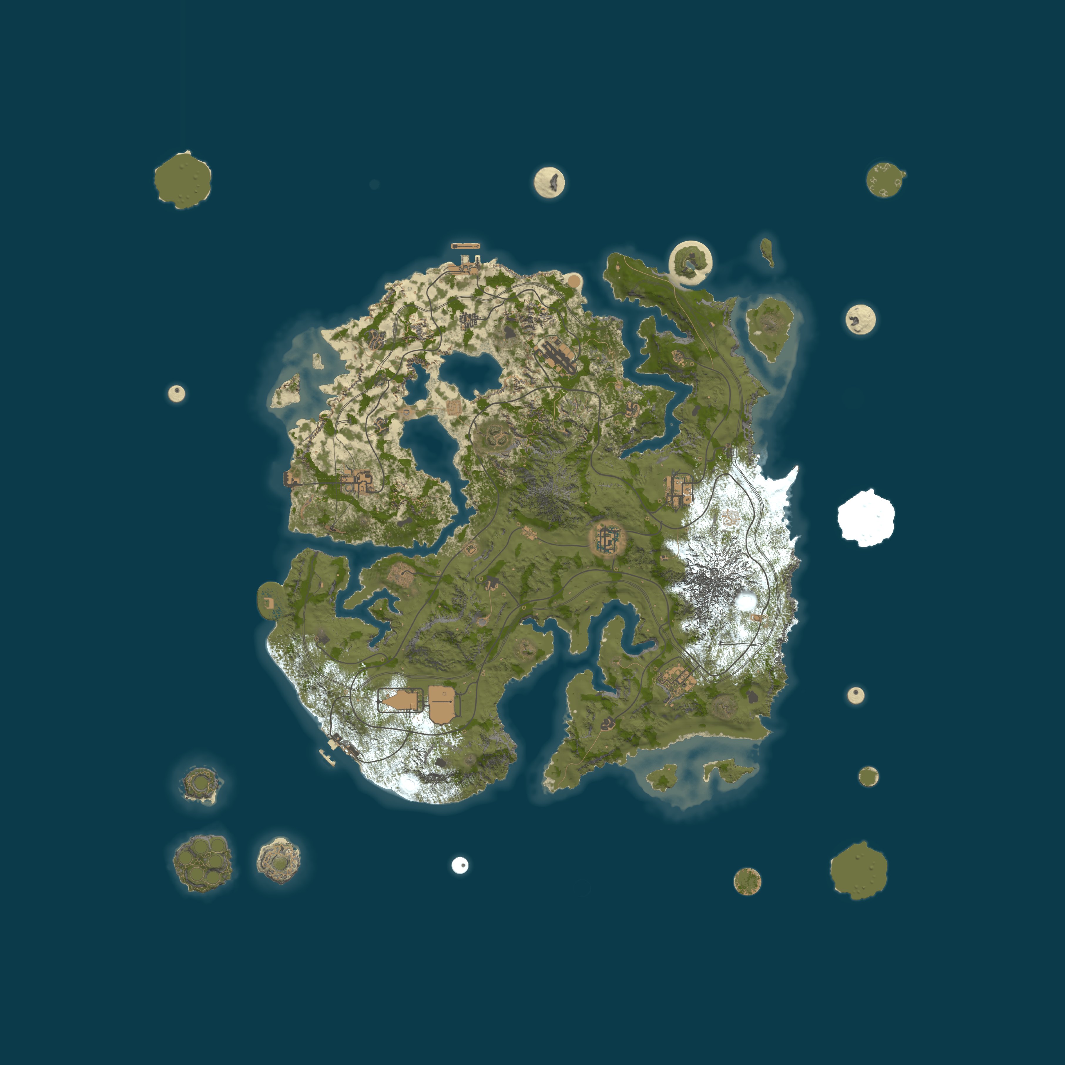 Карта сервера