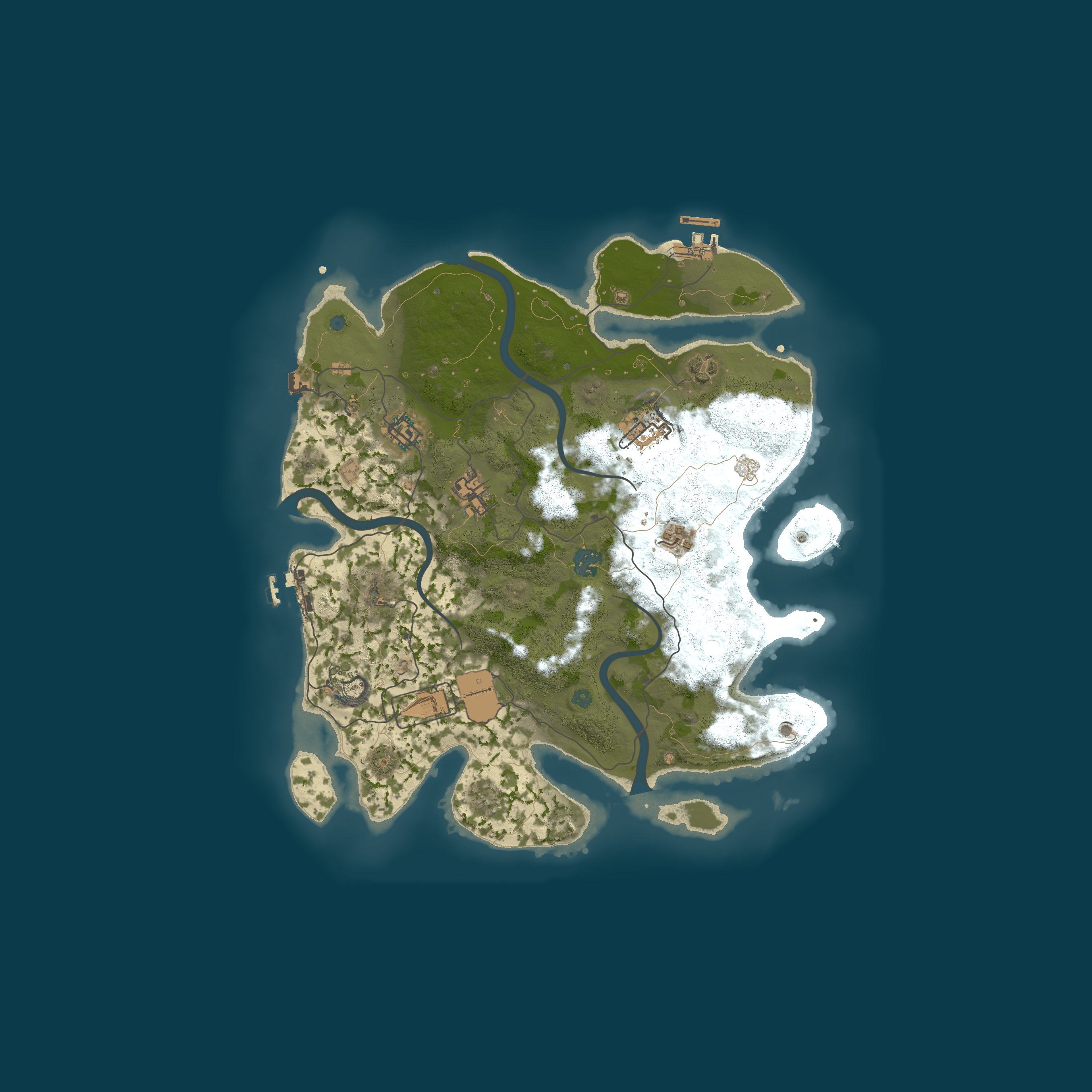 Rust map 3500/54397