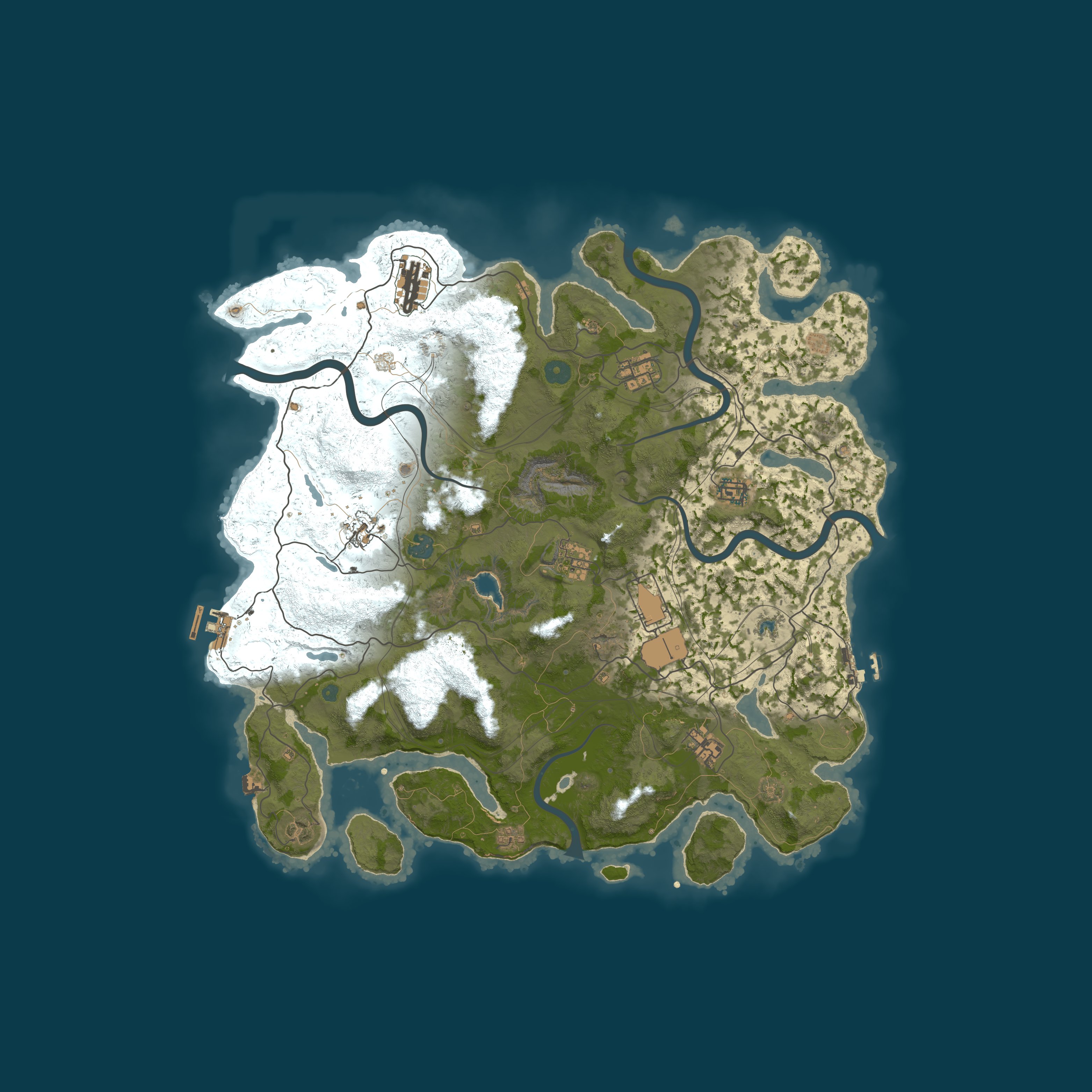 Карта сервера