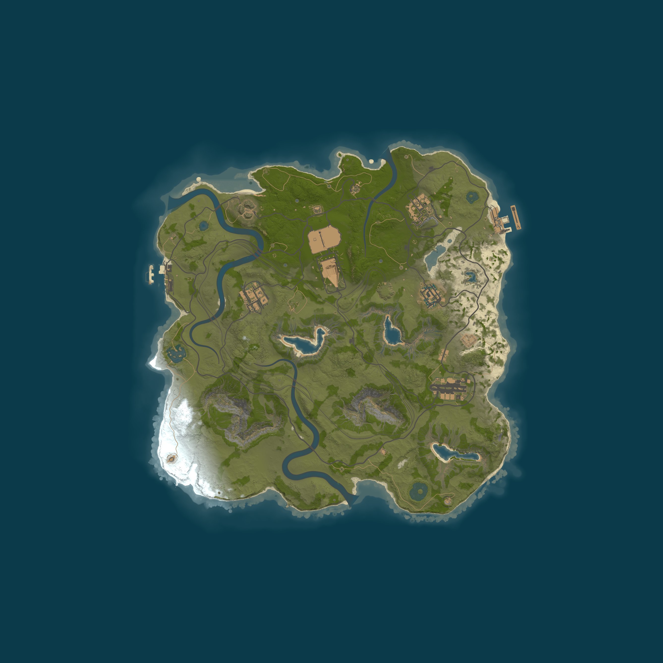 Map for Rusty Nuts