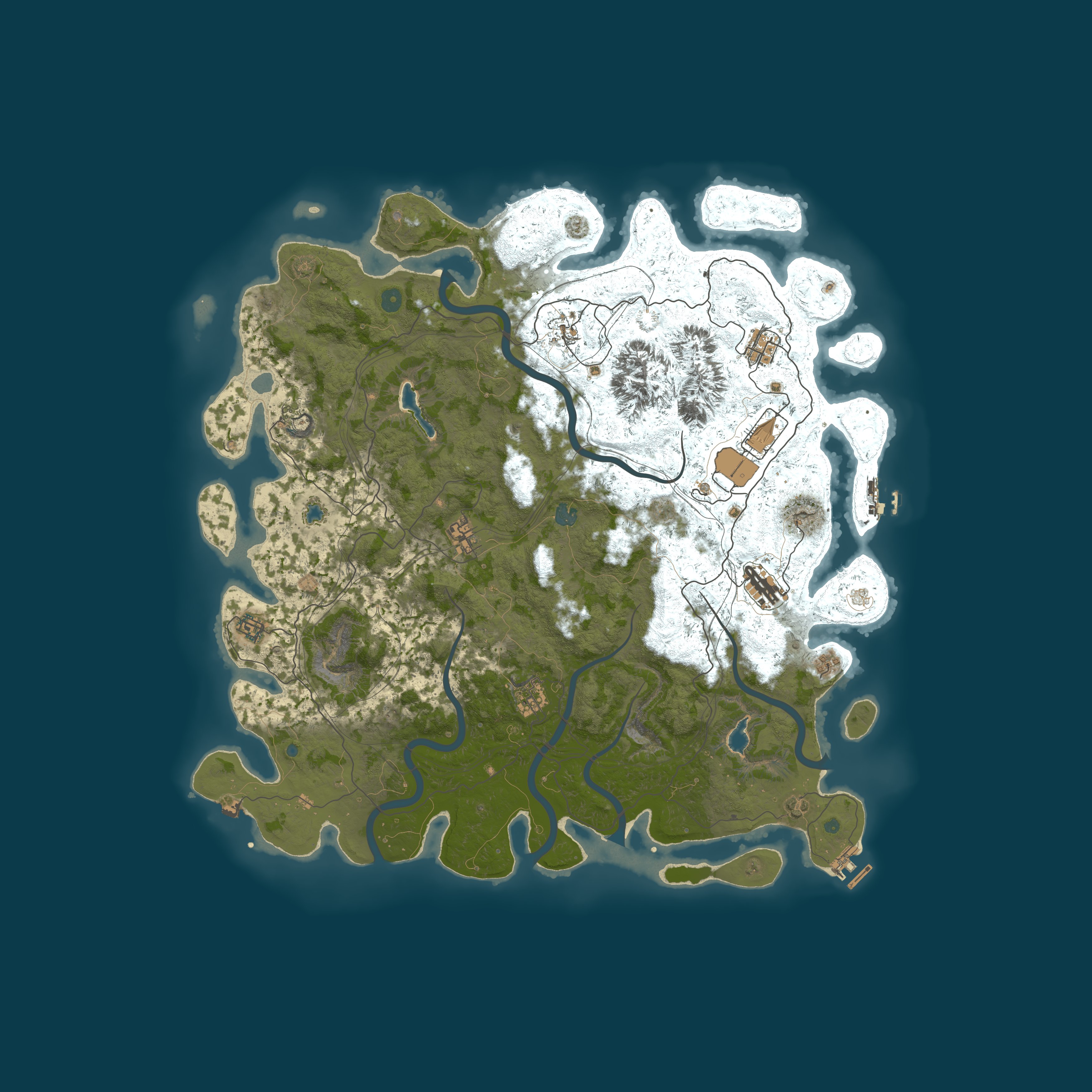 Map for The RoadHouse 2x Quads | Monthly wipe