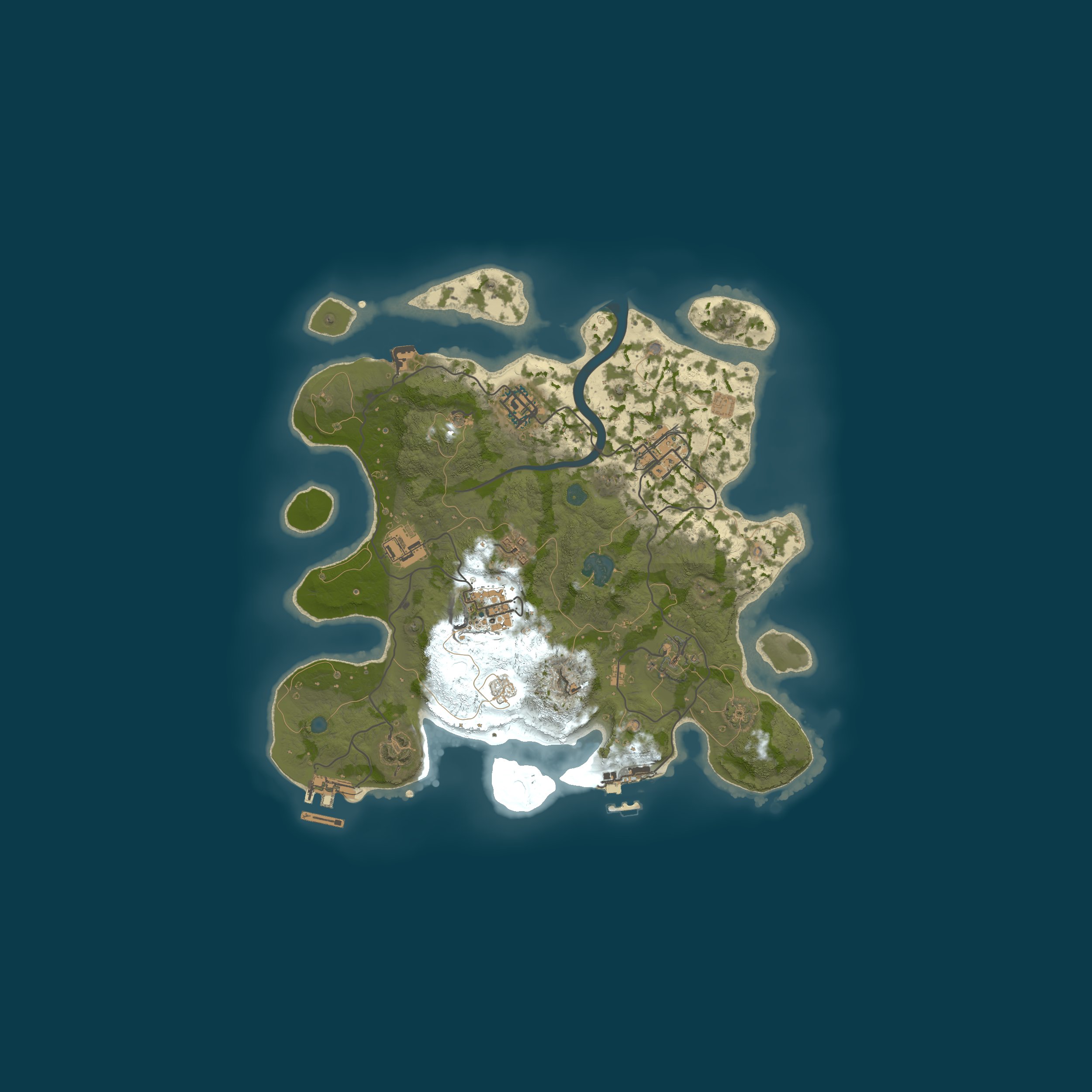 Map for [LATAM] C4 X3 | SOLO/DUO/TRIO | FullWIPE 10/8 (Nuevo Host)