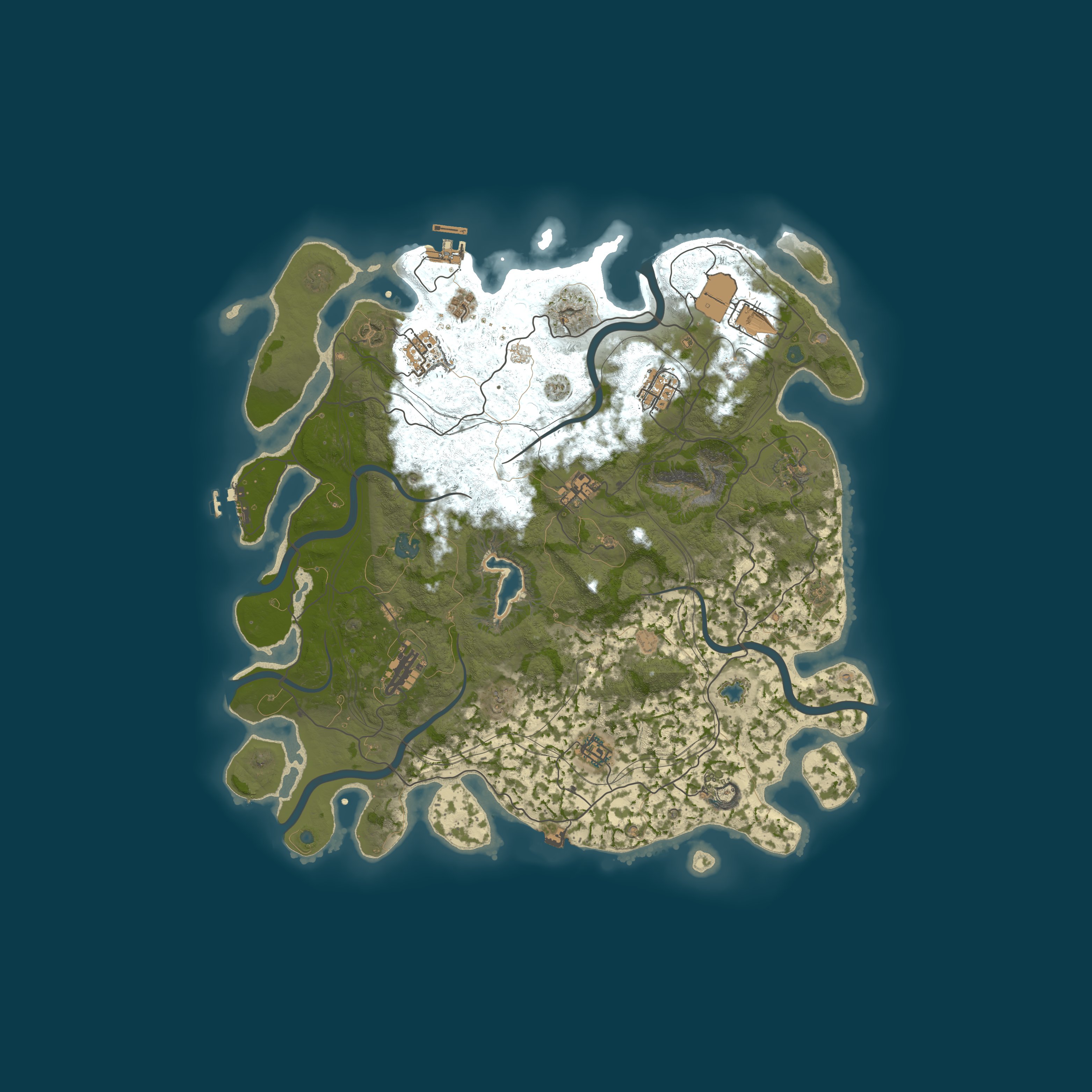 Map for Tactical Goose's Fun World
