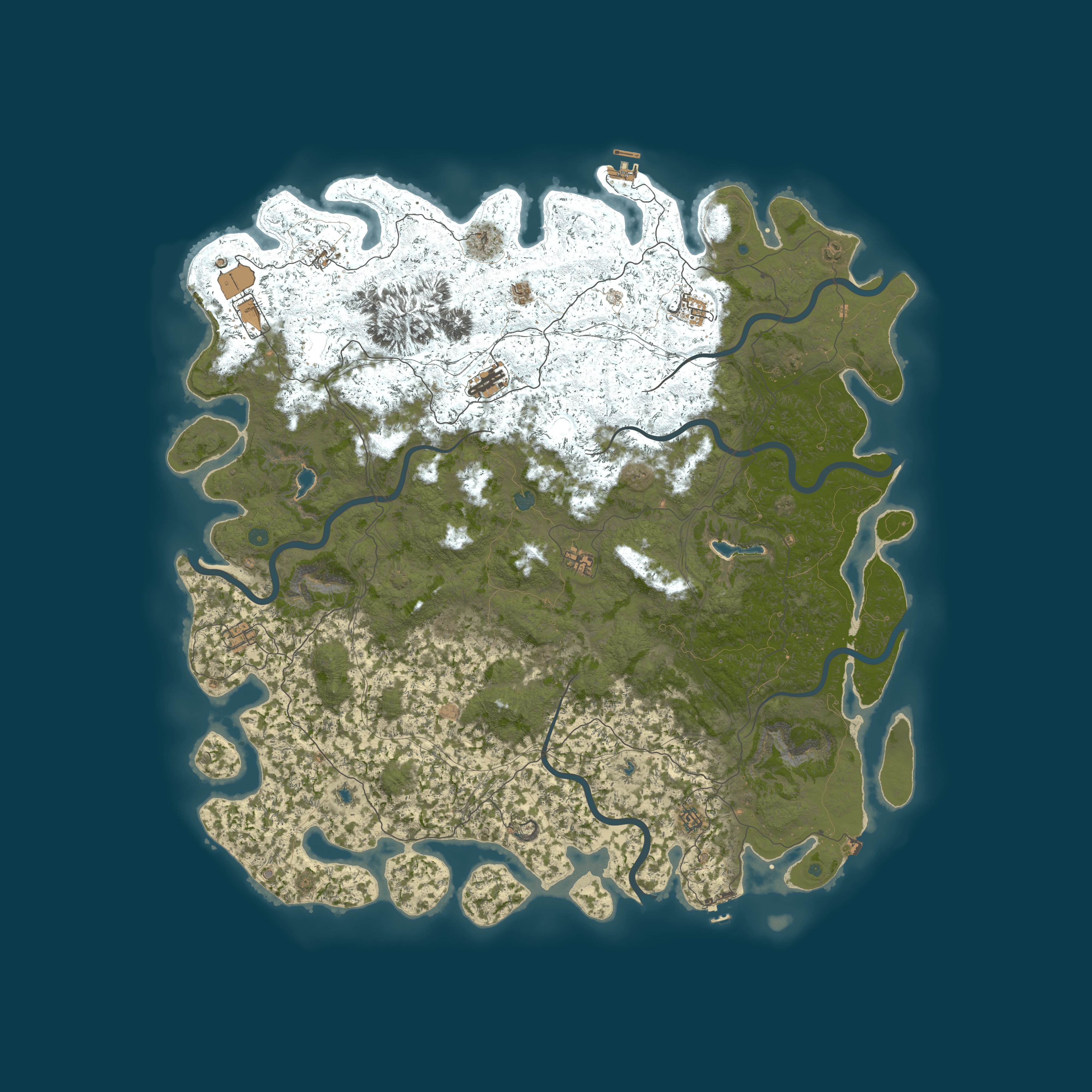 Map for My Untitled Rust Server