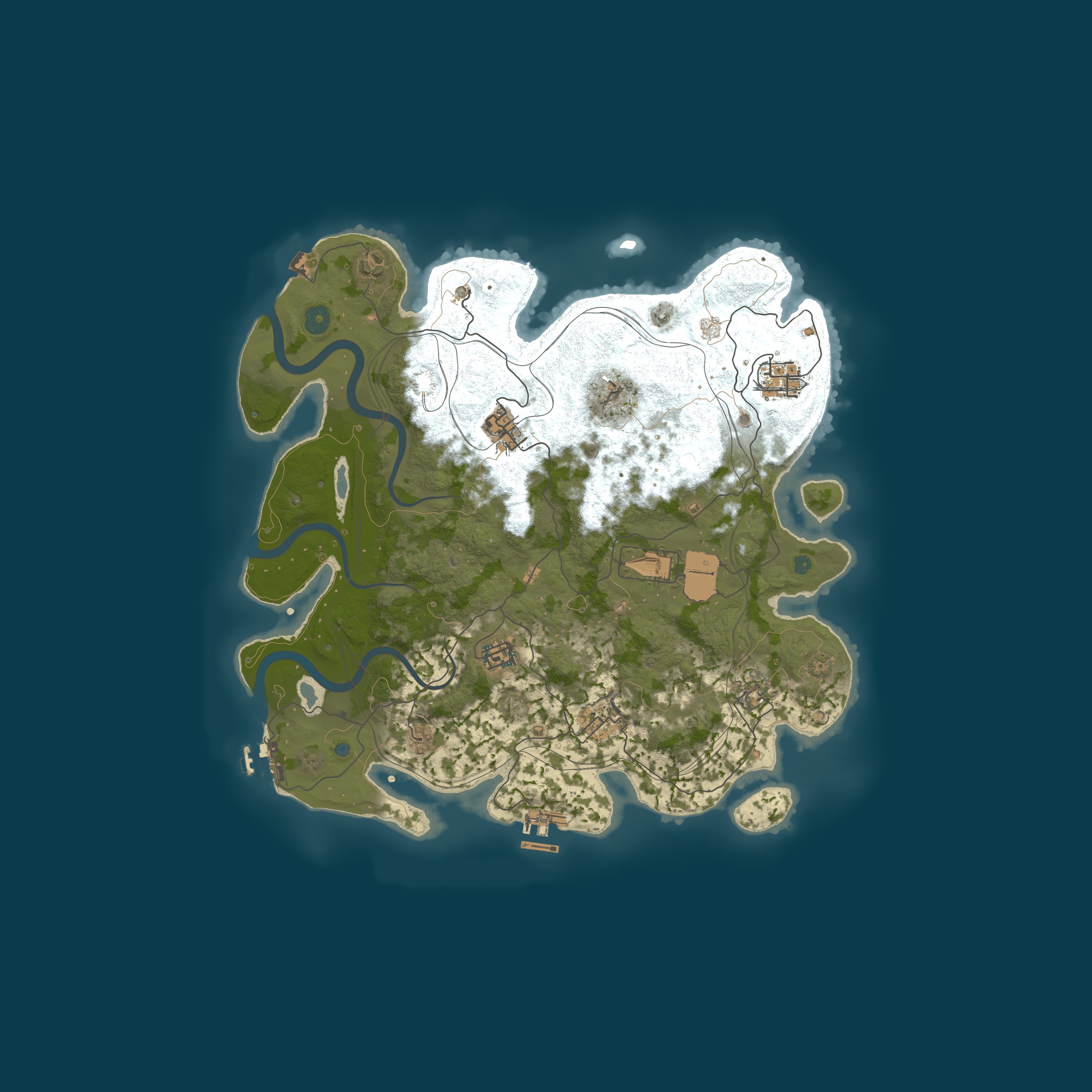 Map for [EU] VisionRust - Solo Monthly Vanilla