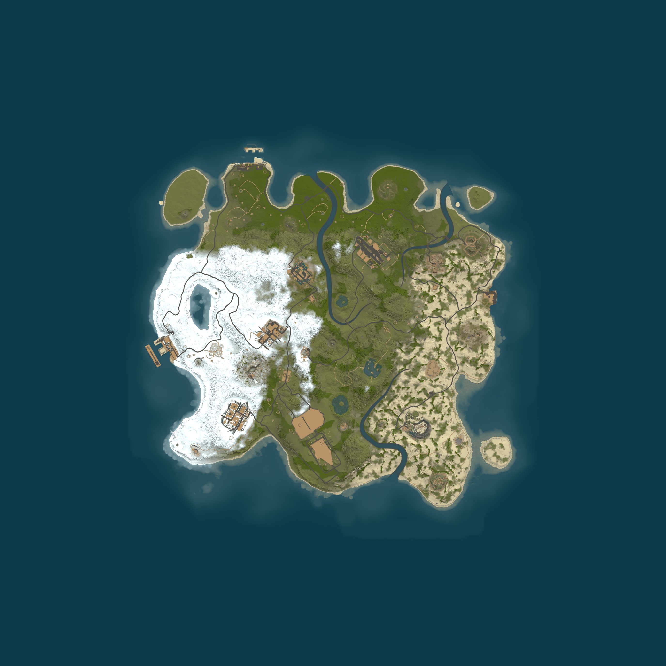 Карта сервера