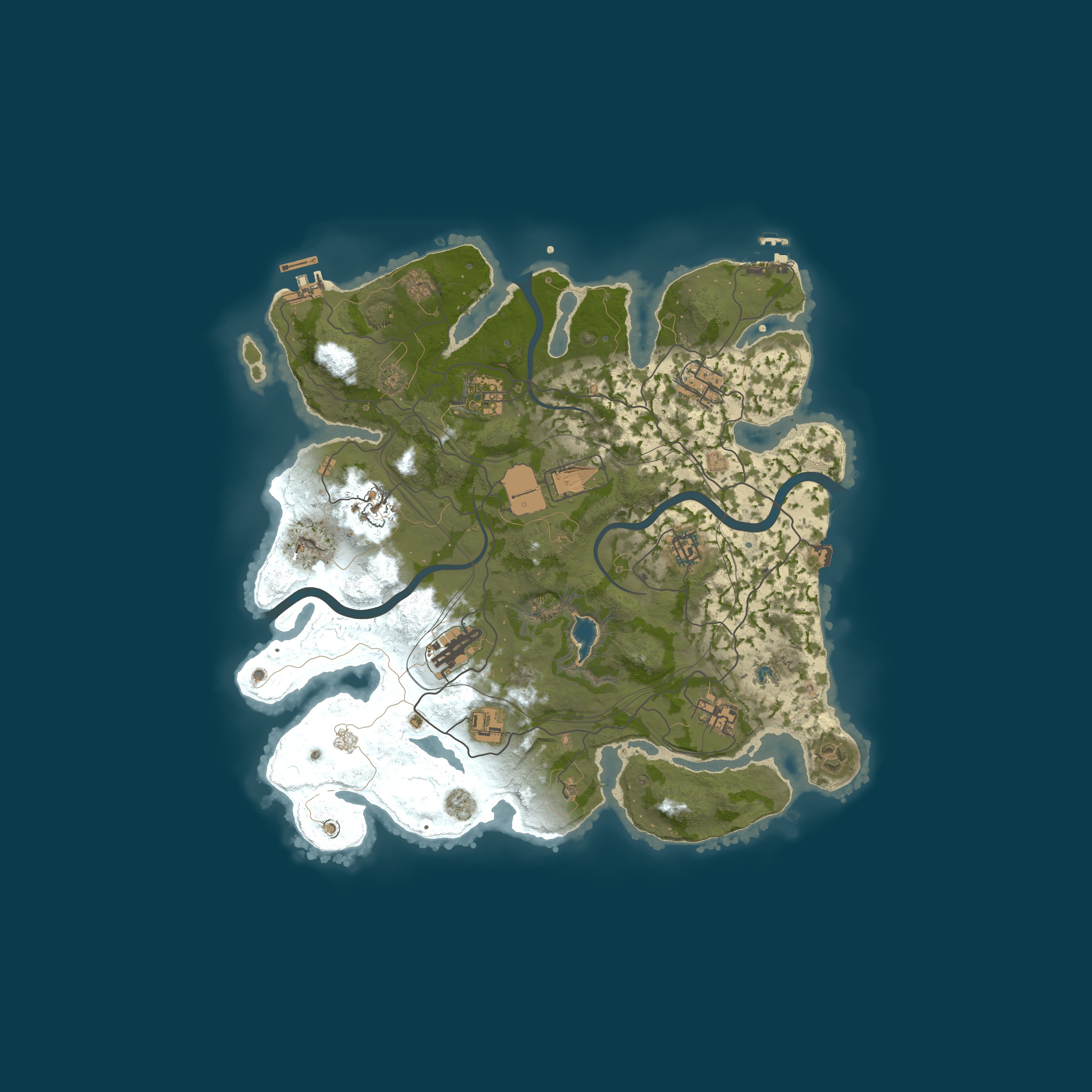 Rust map 3650/1337