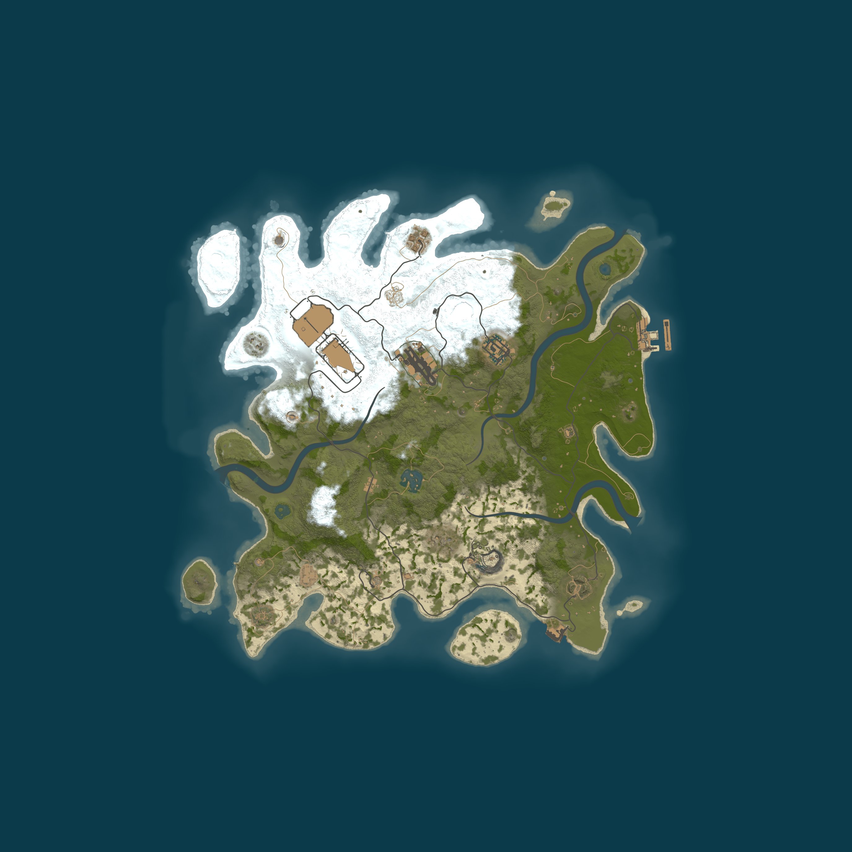 Map for URBAN RUST #3 [ X5/X10 | LOOT+ | TP | CLANS | KITS ]