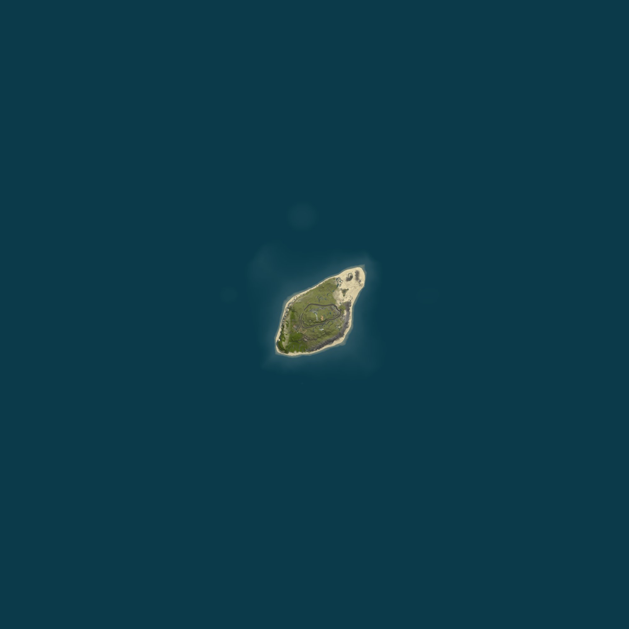Custom Map, size 2000, seed 1337