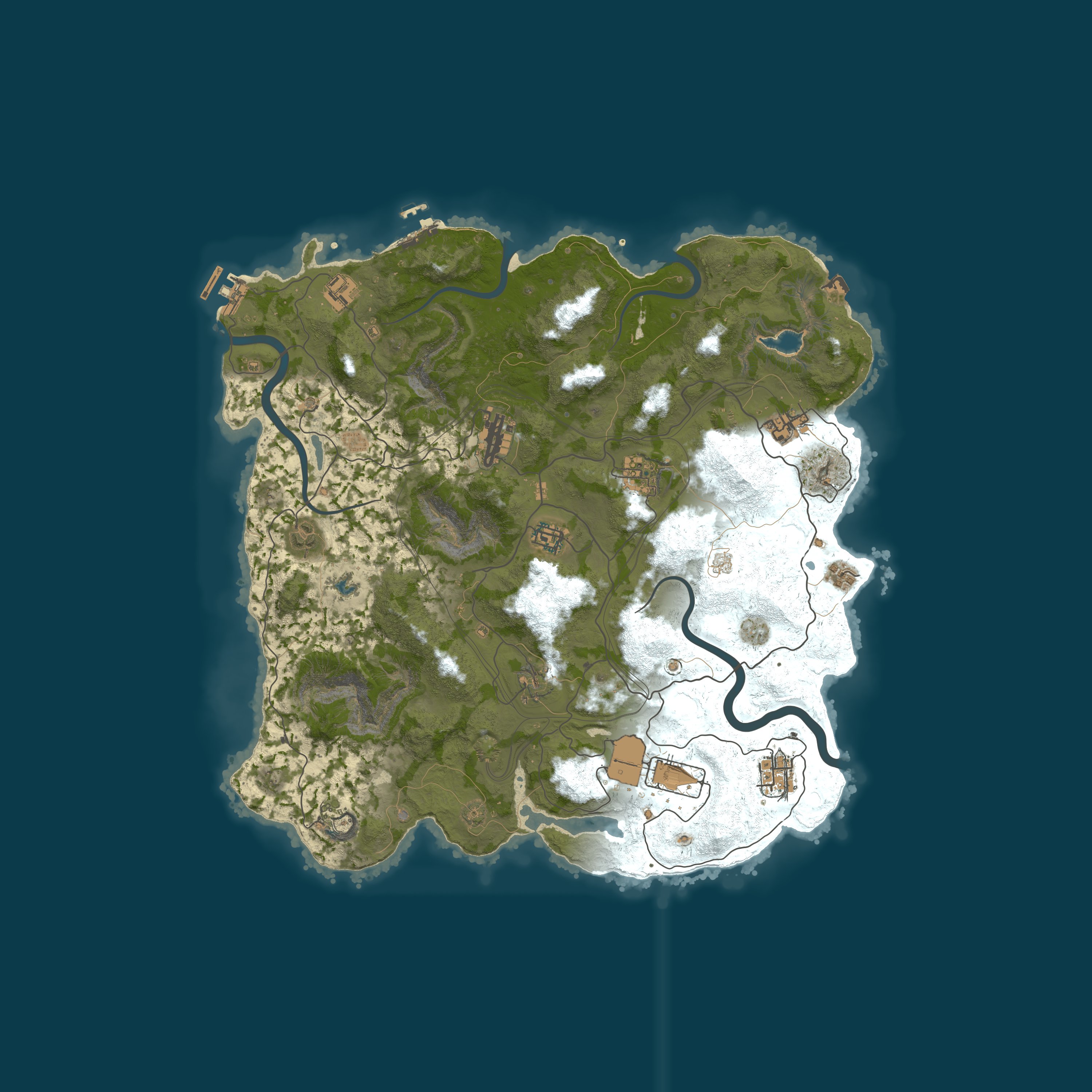 Map for Reddit.com/r/PlayRust - EU Main