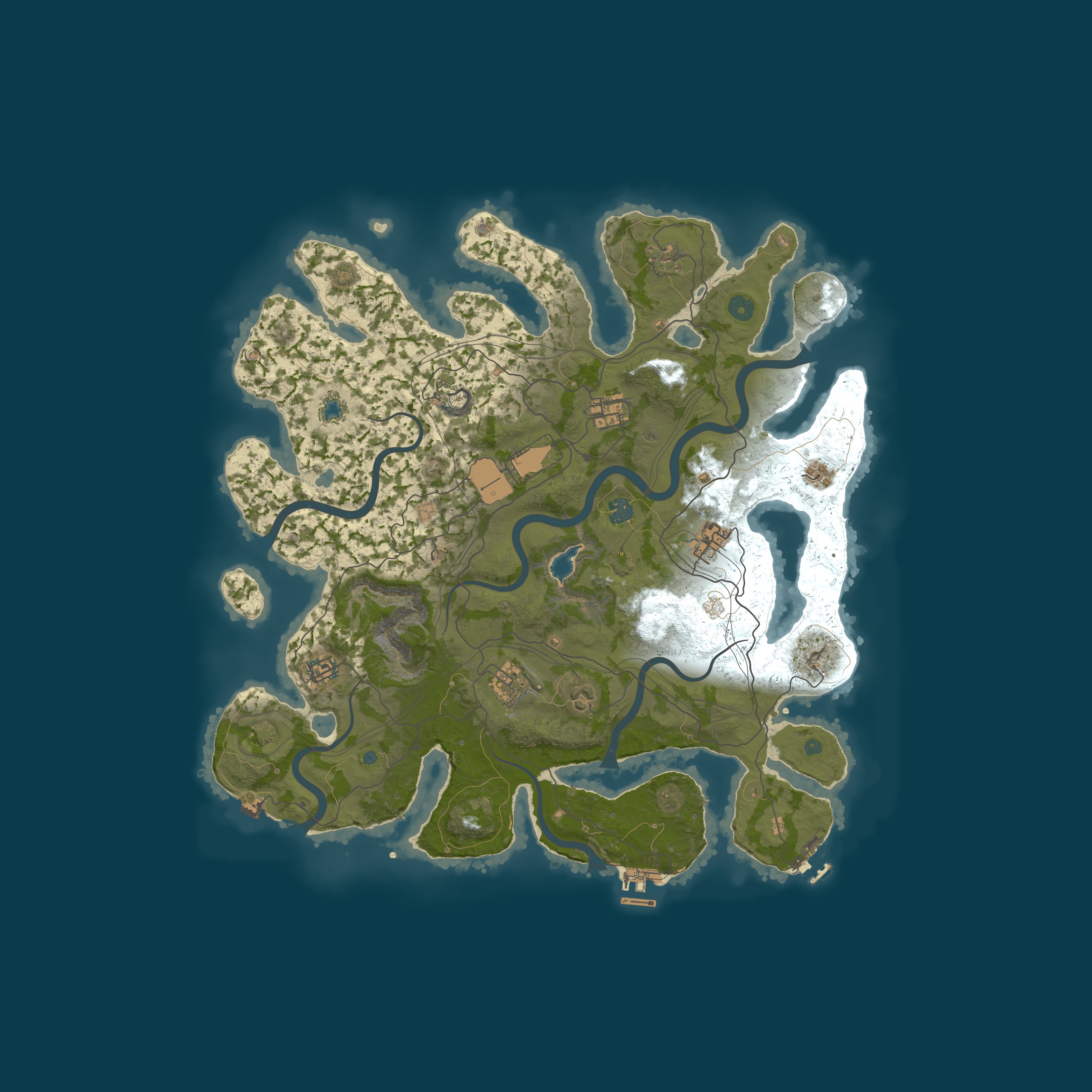 Карта сервера