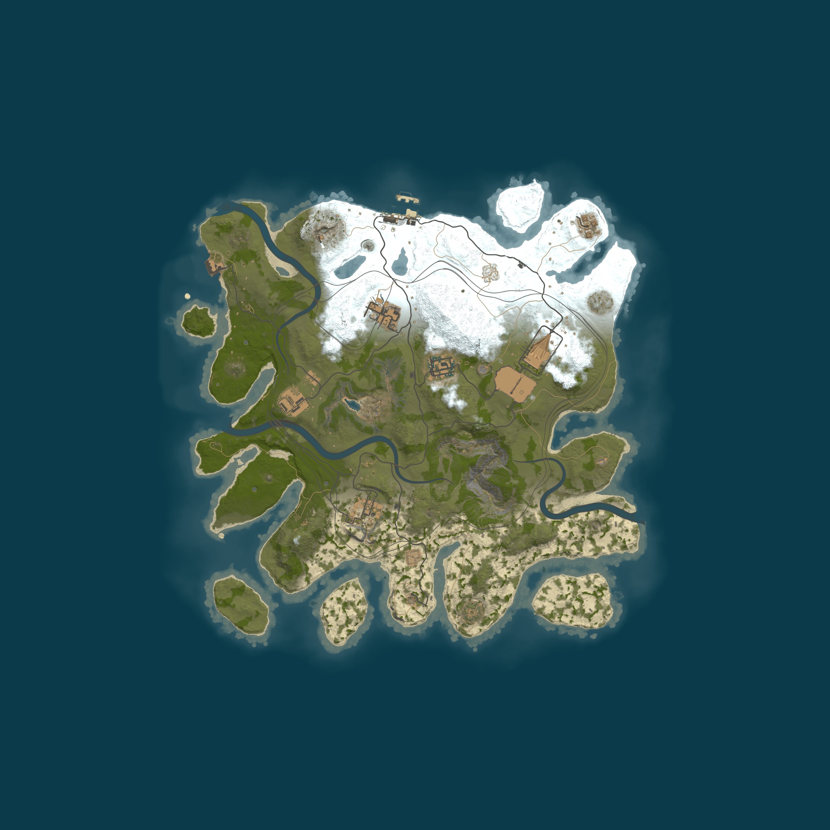Rust map 3500/1337