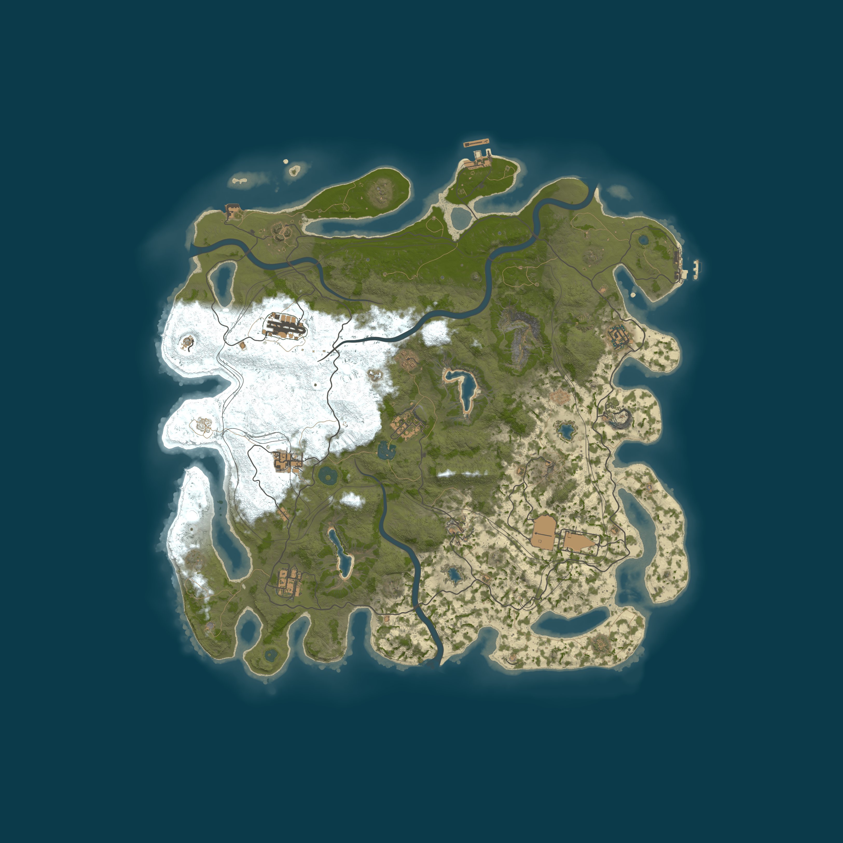 Карта сервера