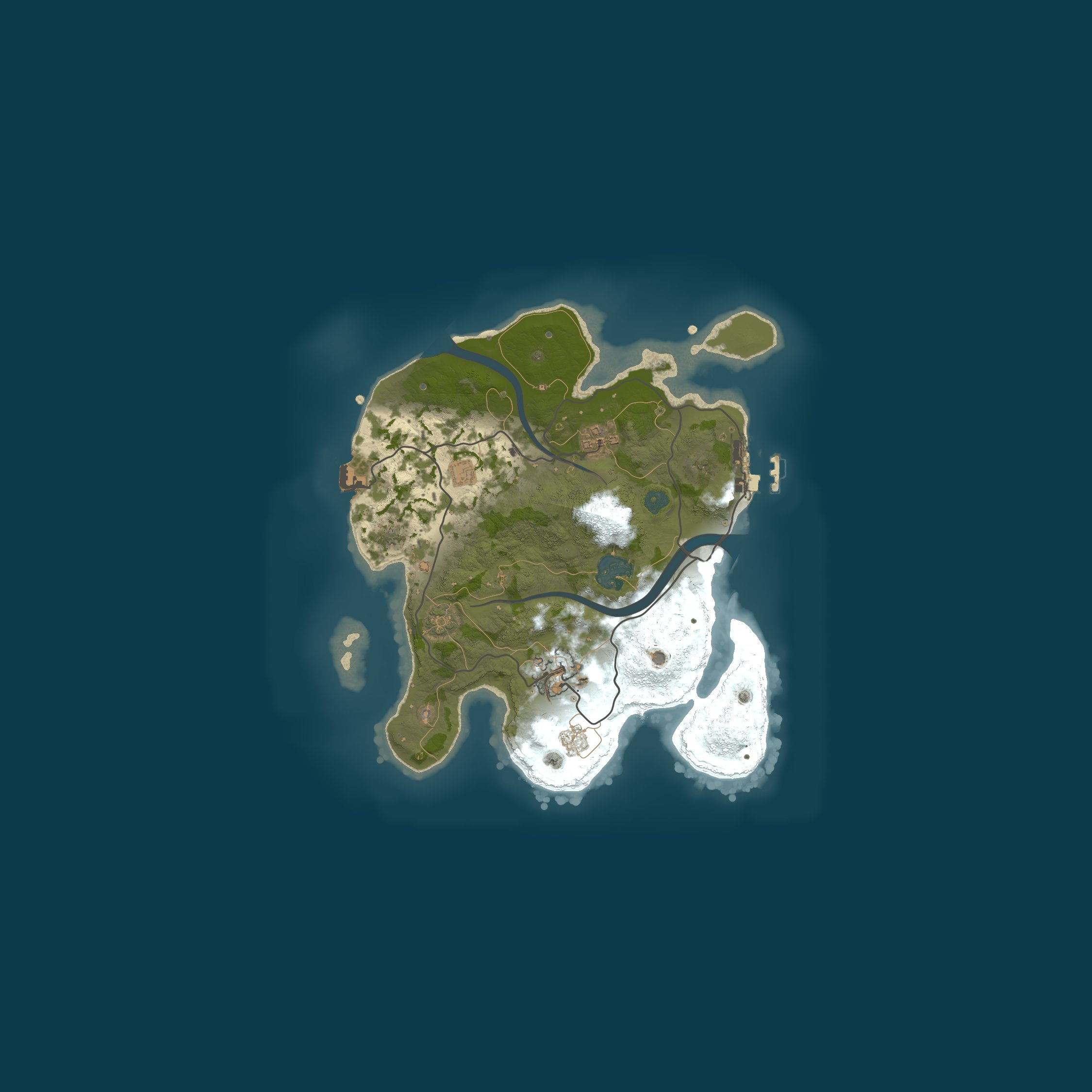 Map for The Zone. Solo Only. Chill Server