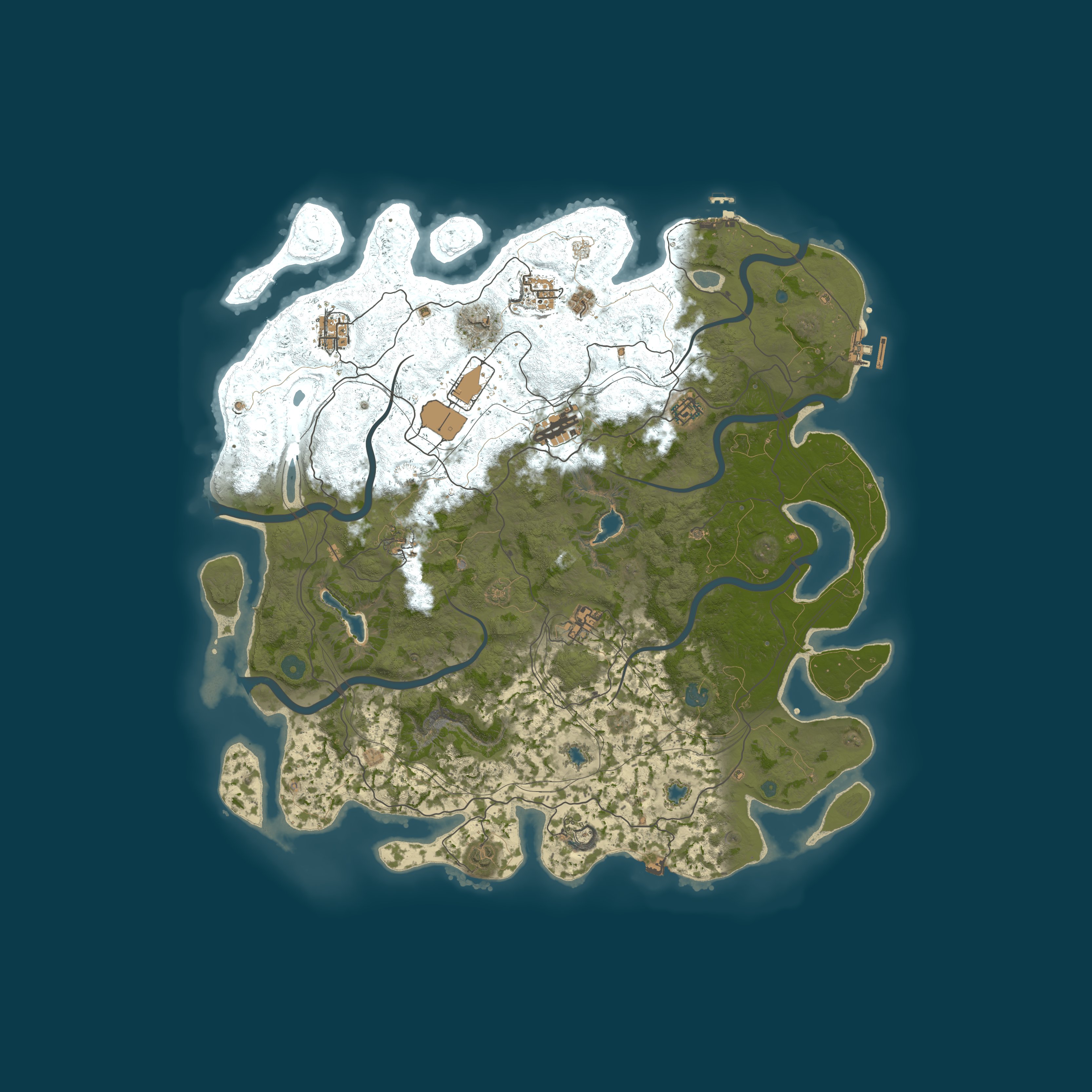 Карта сервера