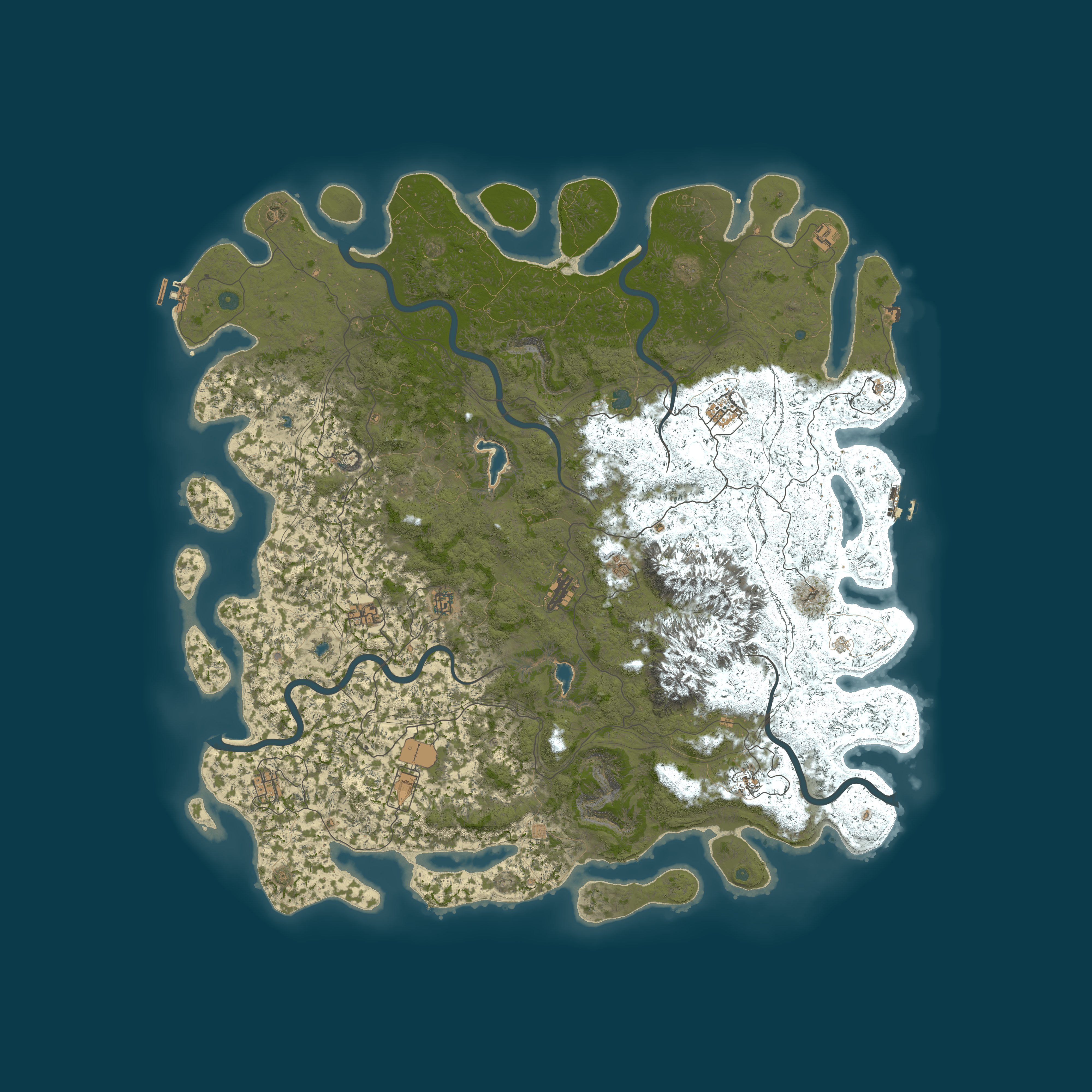 Procedural Map, size 6000, seed 1026445505