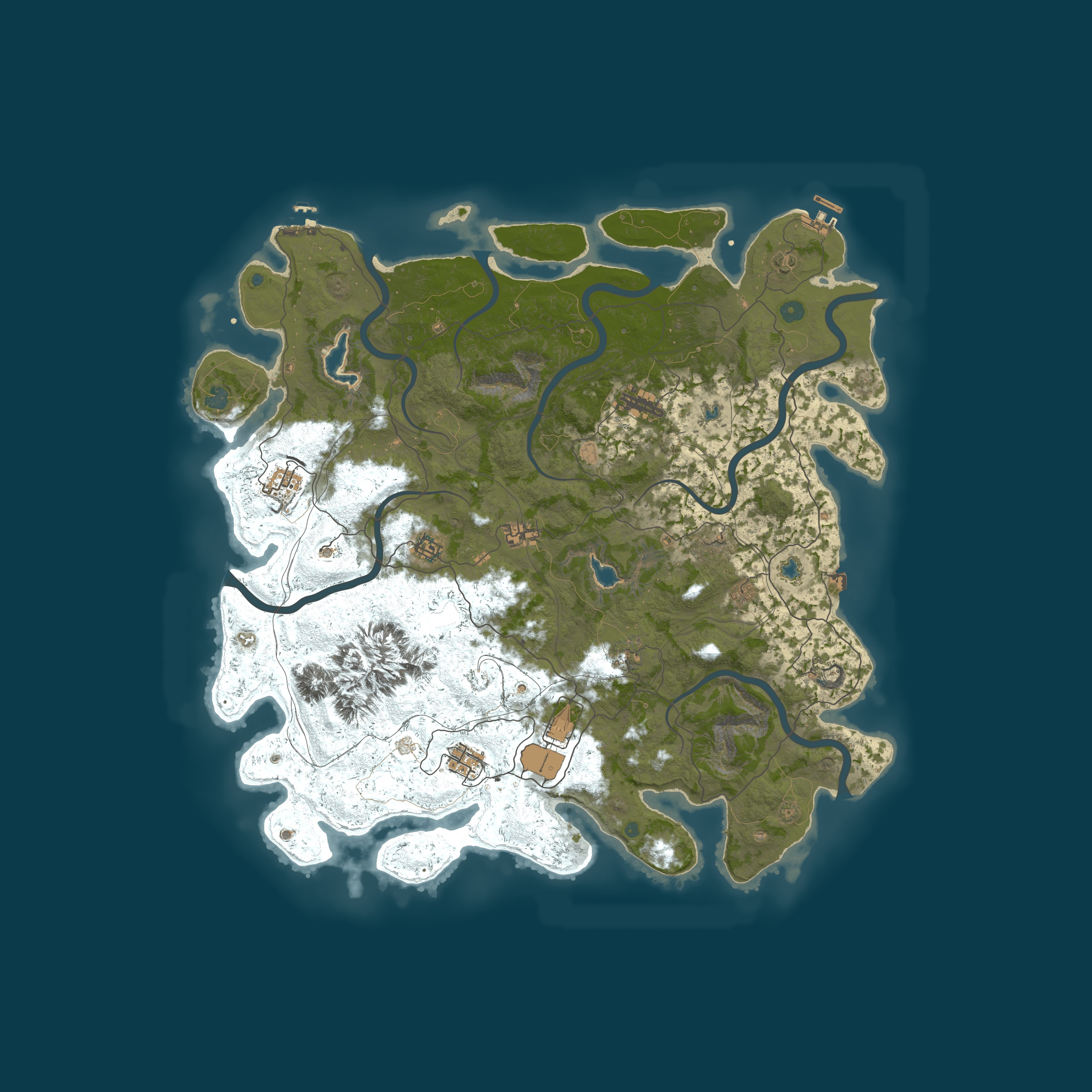 Map for The Rusty IceBerg 10x