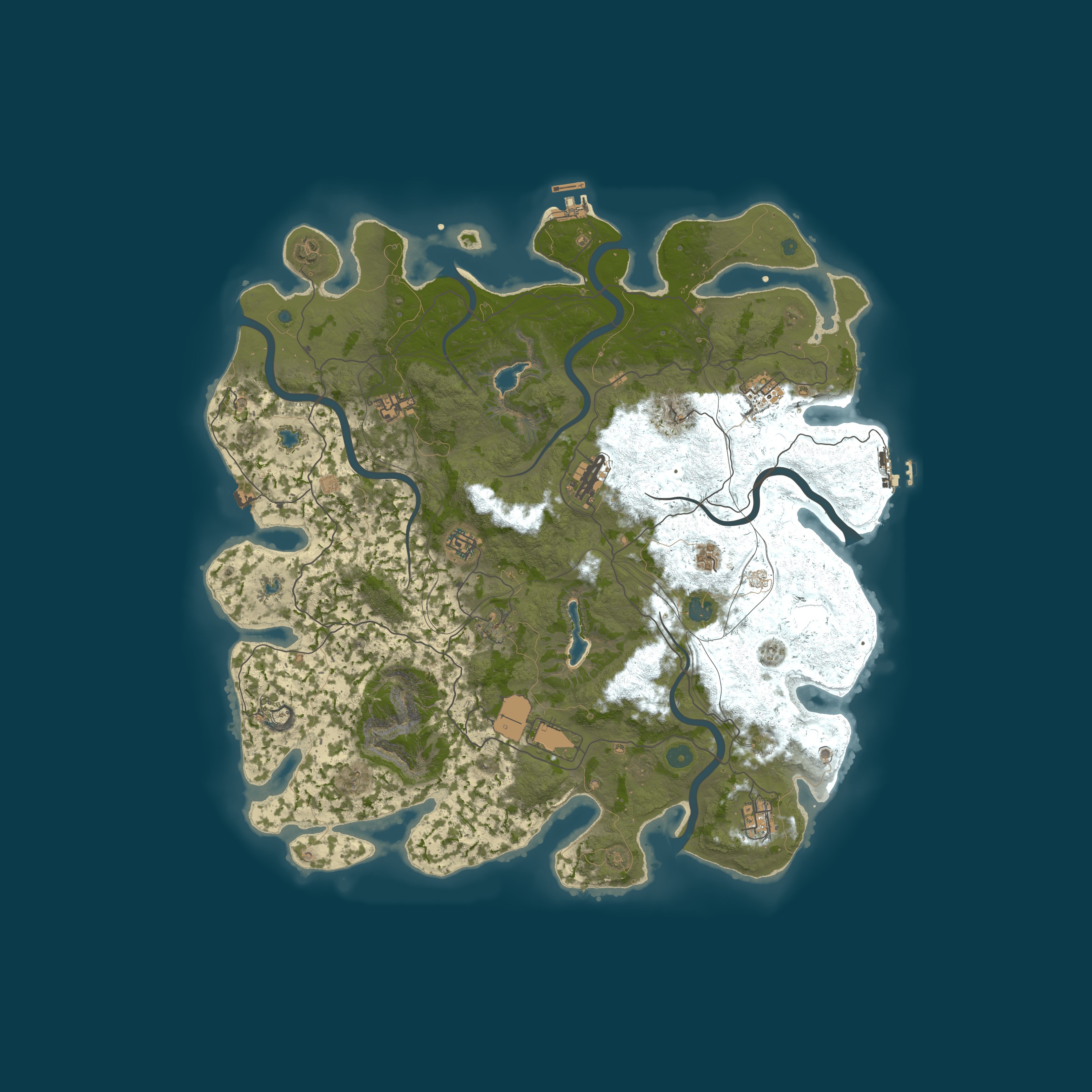 Map for Nova World PVE #2 х3/Lite/Печенюги