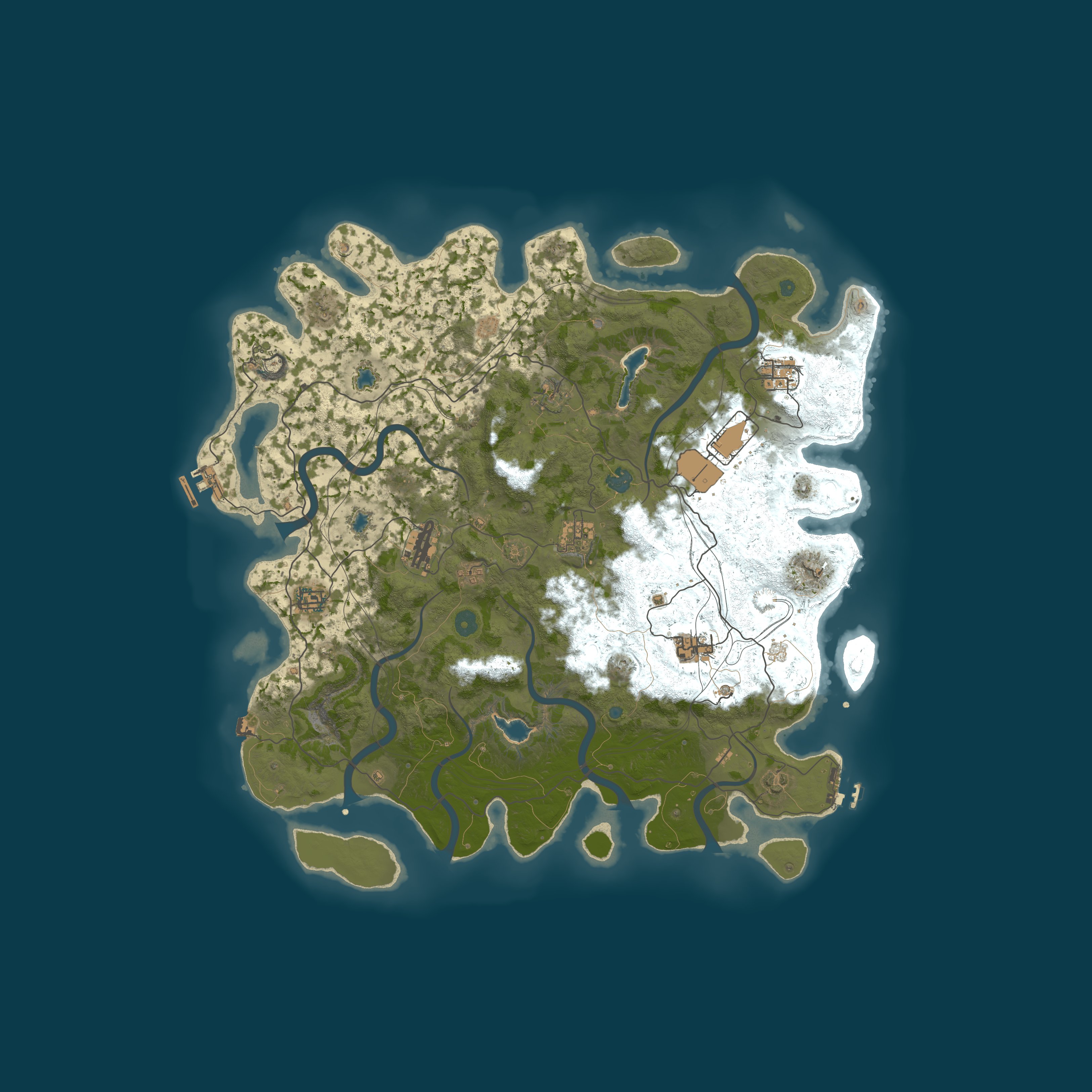 Карта сервера