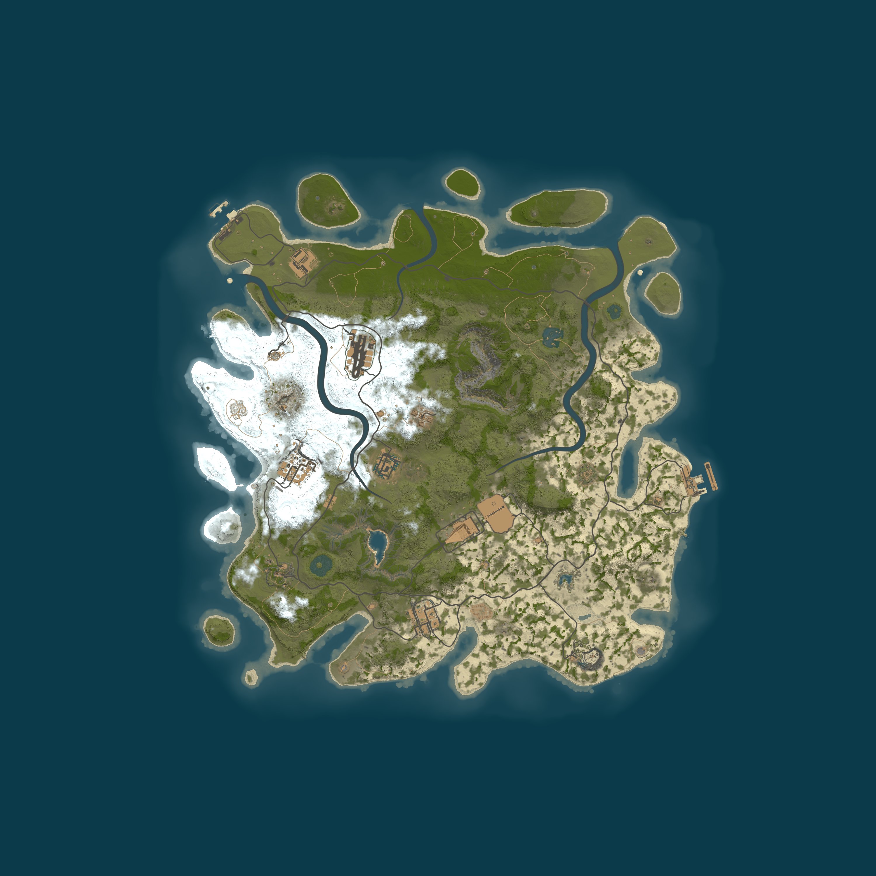 Map for EU | Player One 1000x | Kits | TP | MyMini | RaidBase |