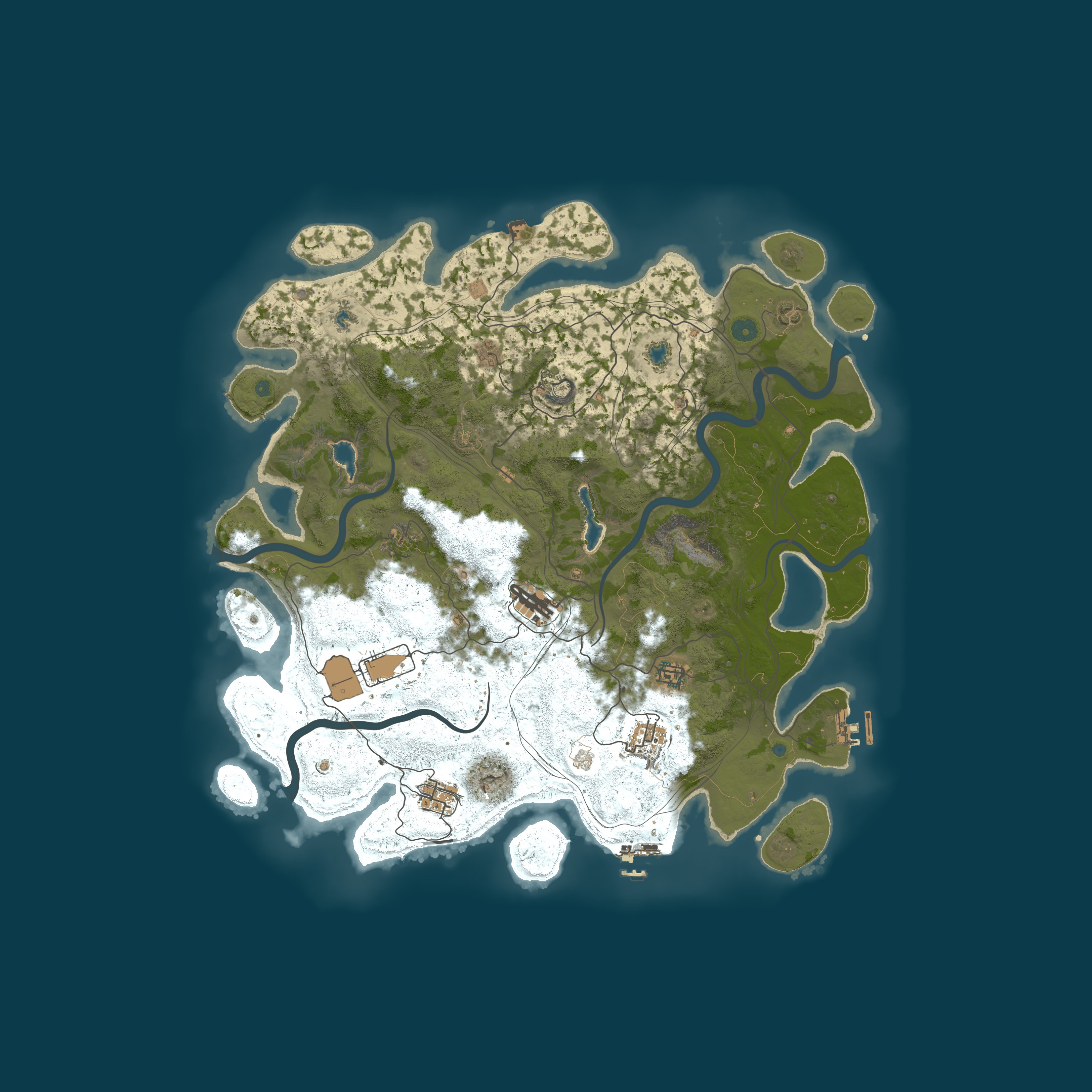 Карта сервера