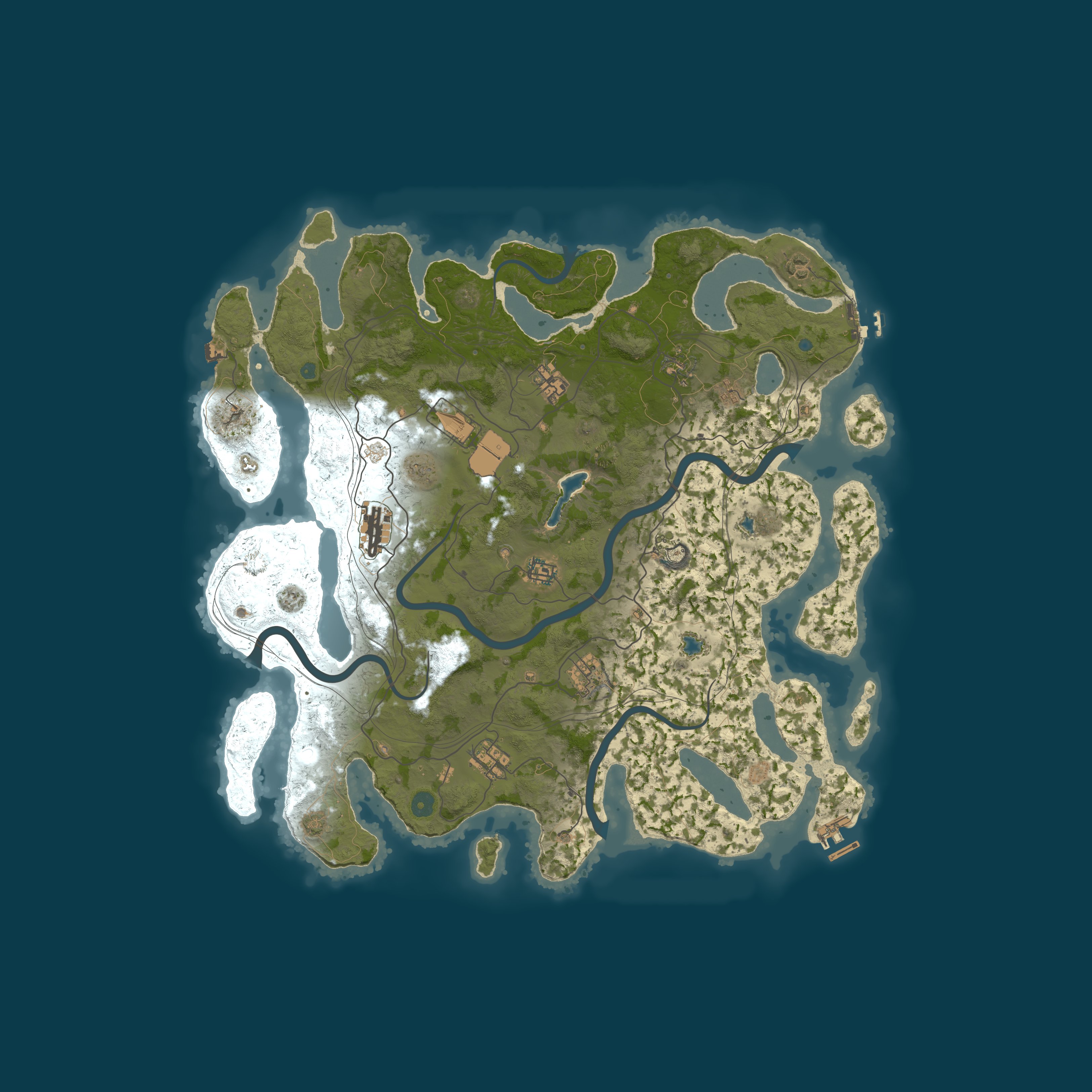 Map for P.K.S. Quad 2X+ NoOffline NoClip Farmers Paradise