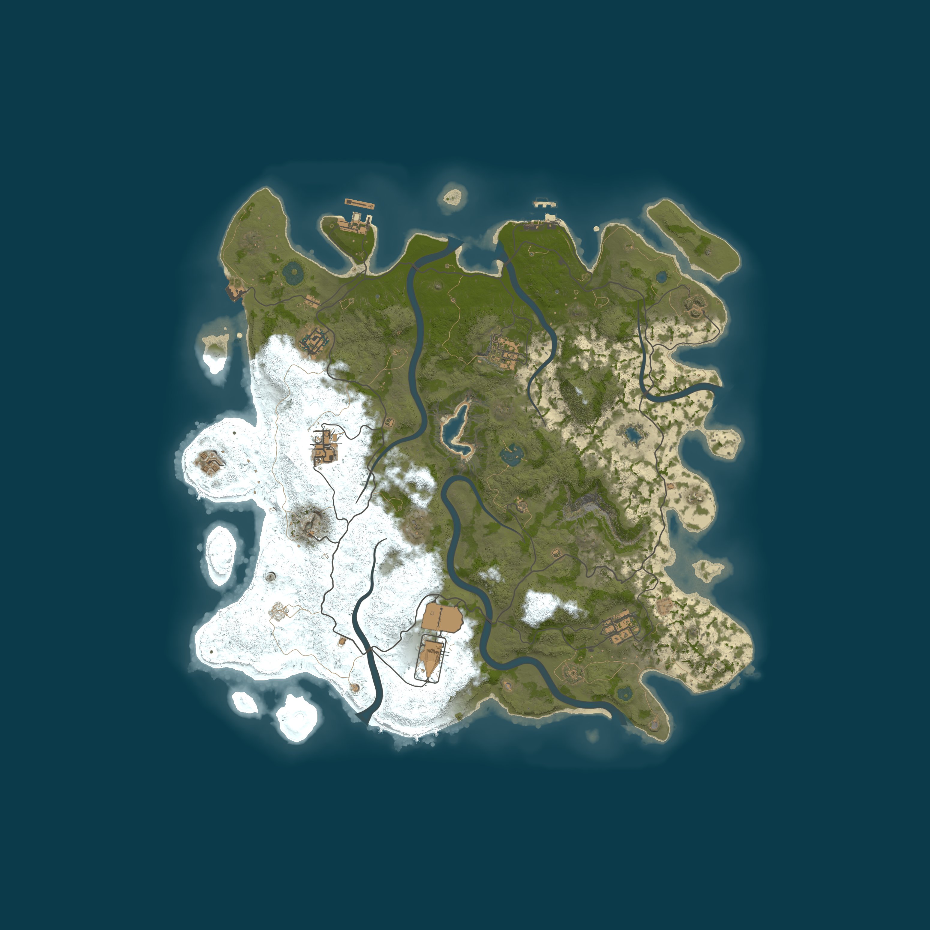 Map for Rusticulous (EU) Solo Beginner friendly, low decay, monthly wip