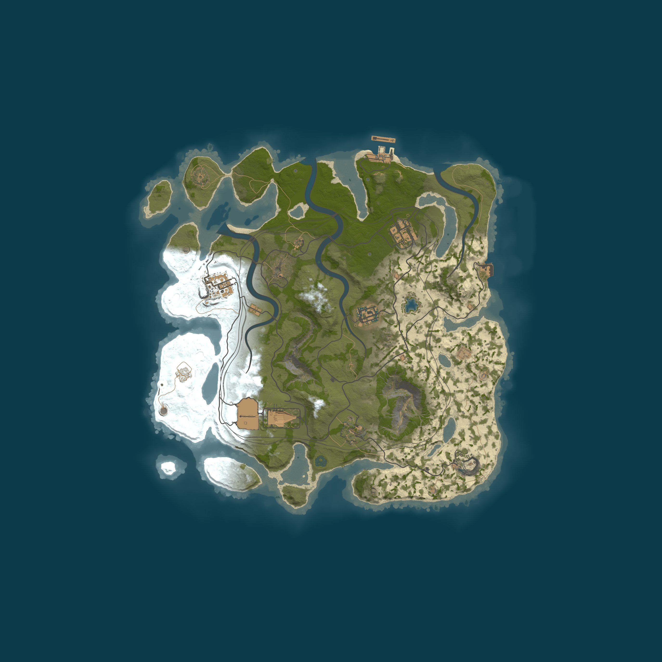 Map for [GER/EN] Sperrzone 2X 5Man Offline Raid Protection