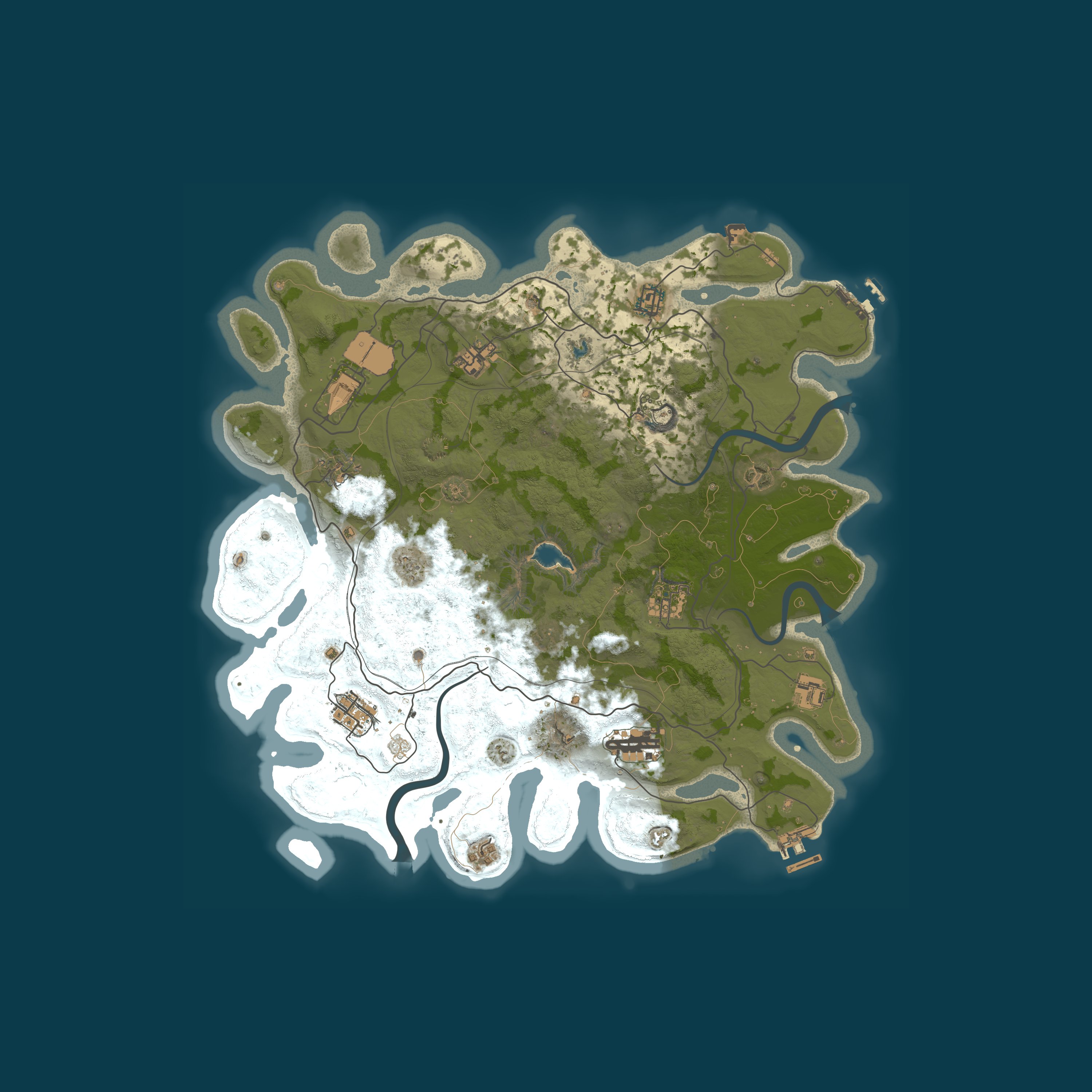 Rust map 4000/1337