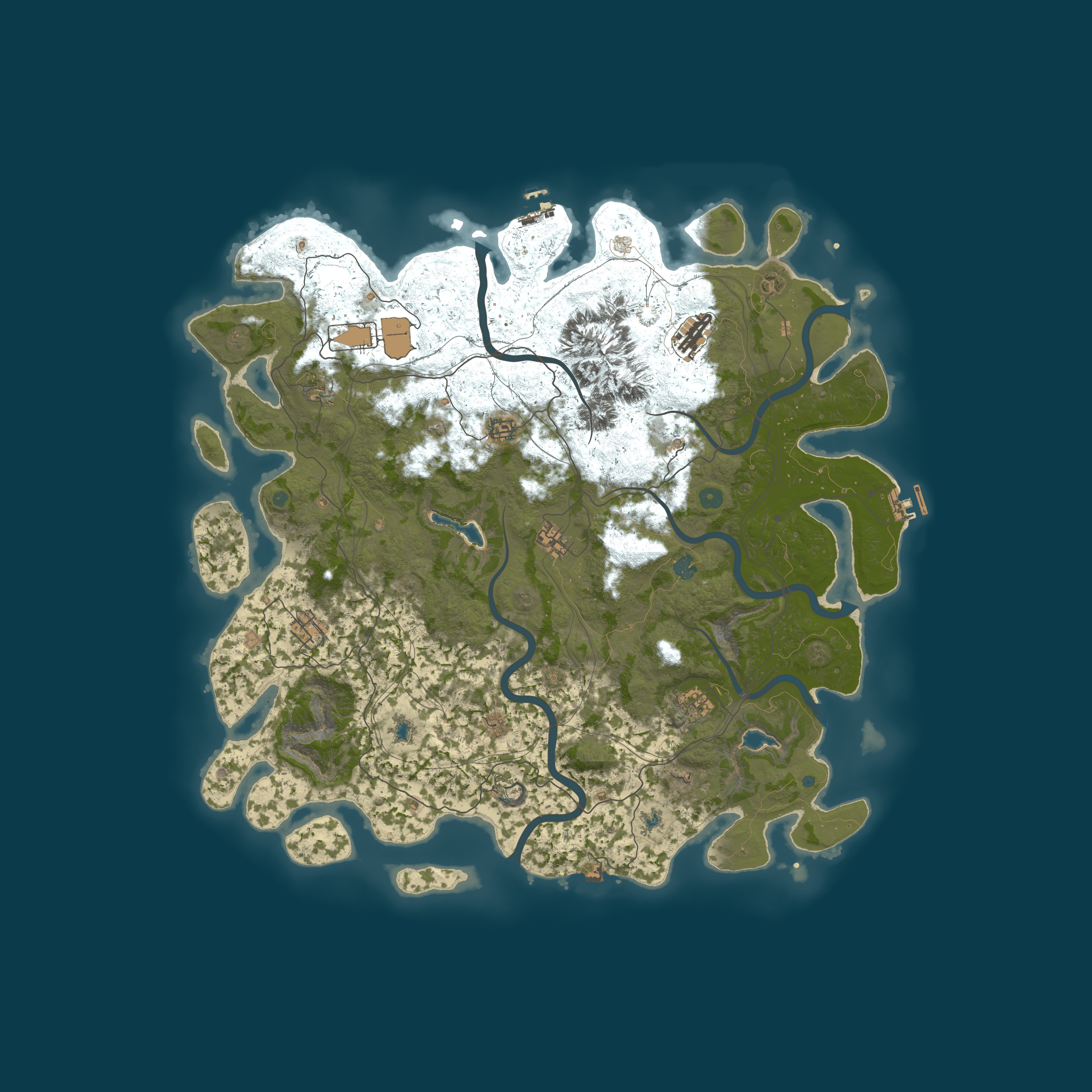 Map for The Rusty IceBerg 10x