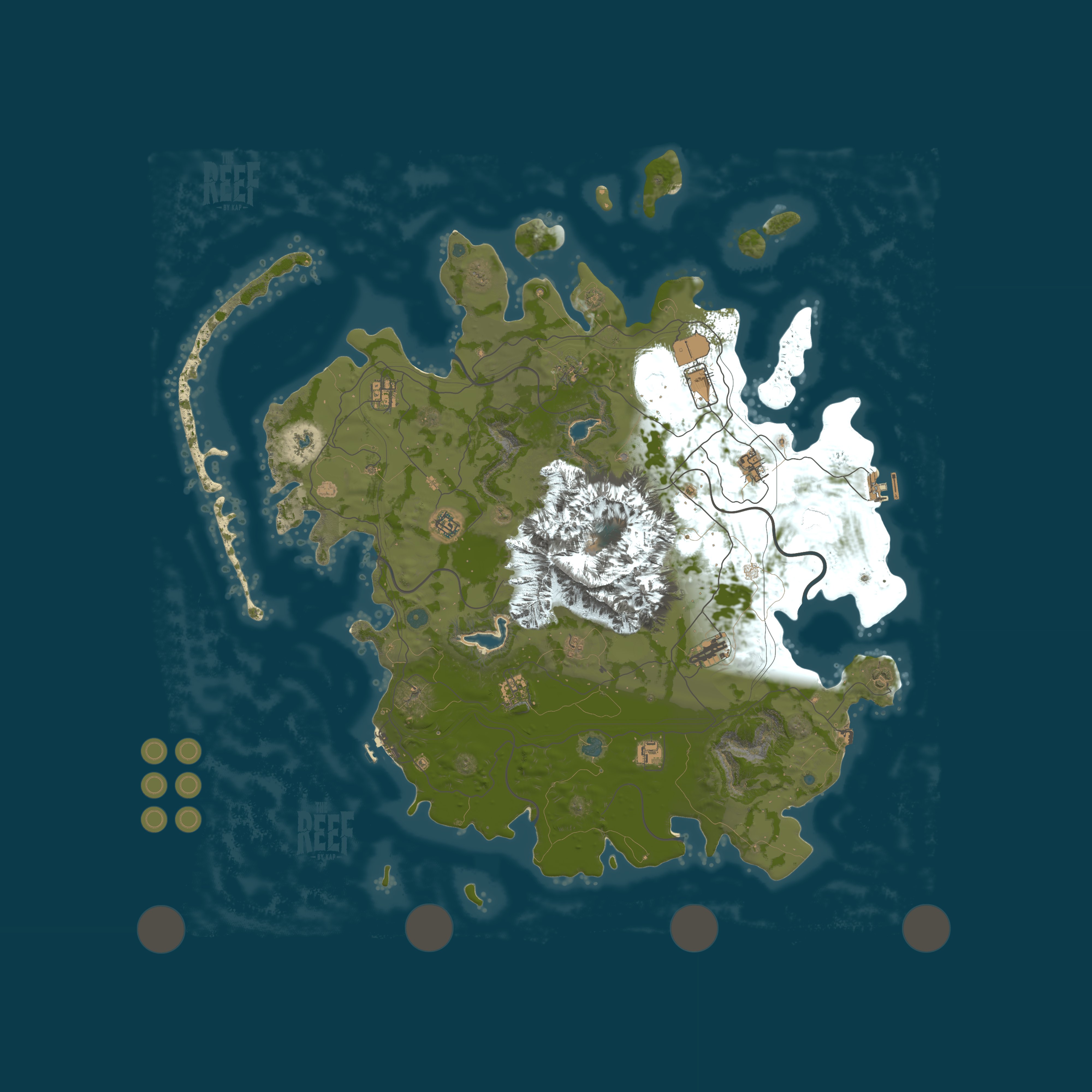 Rust map 6000/1337