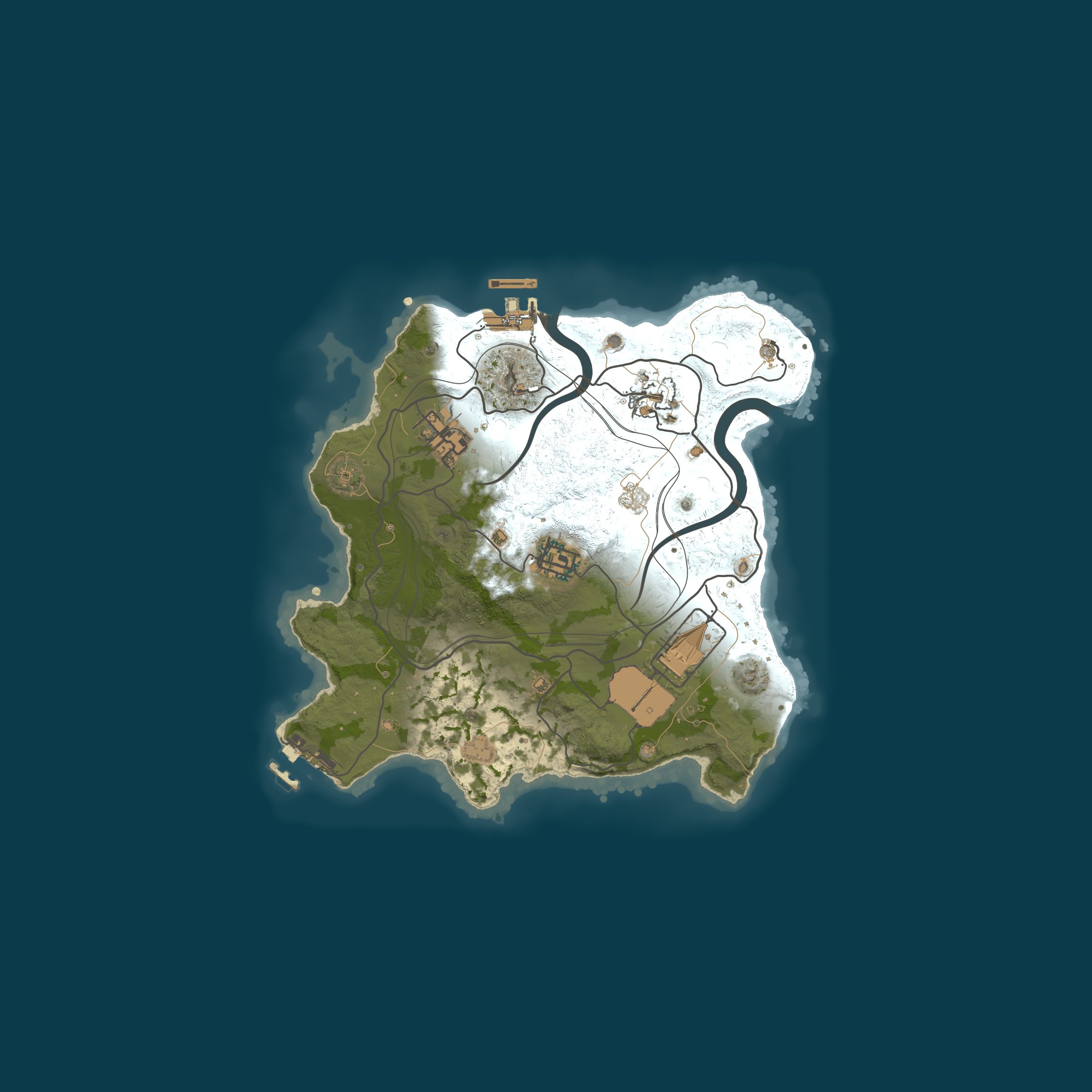Map for BASEMATES | 2X | SOLO DUO TRIO QUAD | Wiped 08.05