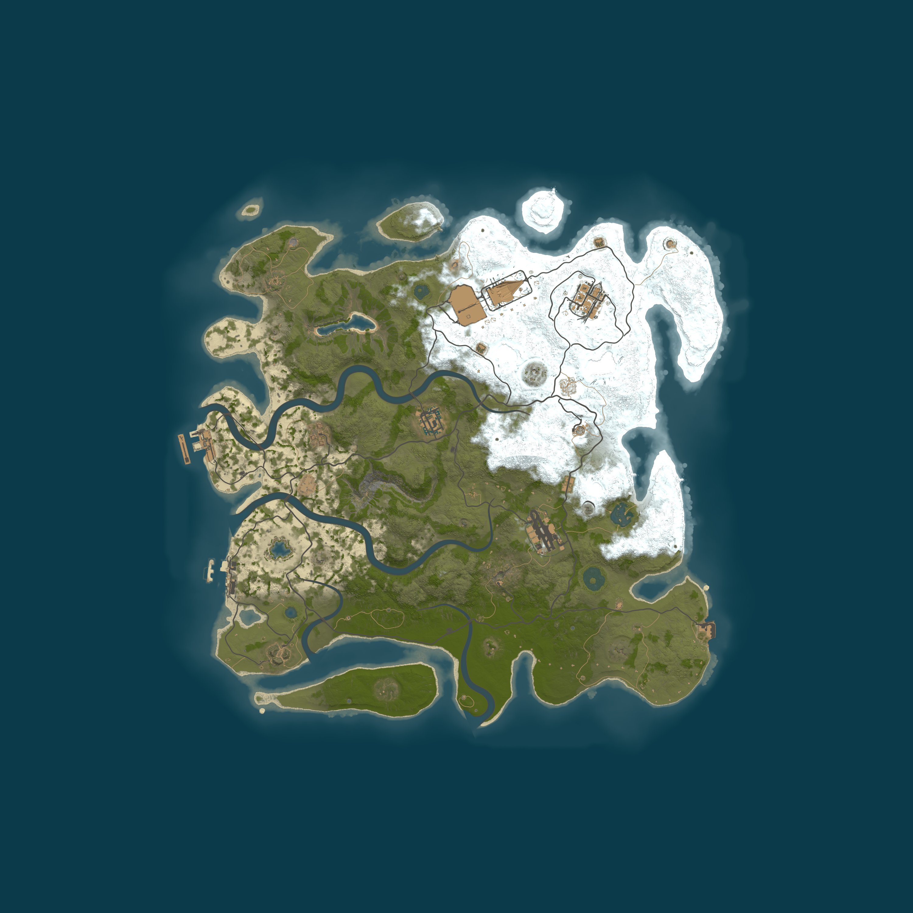 Map for #1 TITANRUST [X20/X50|MAX4|TP|KITS|ДЛЯ НОВИЧКОВ]