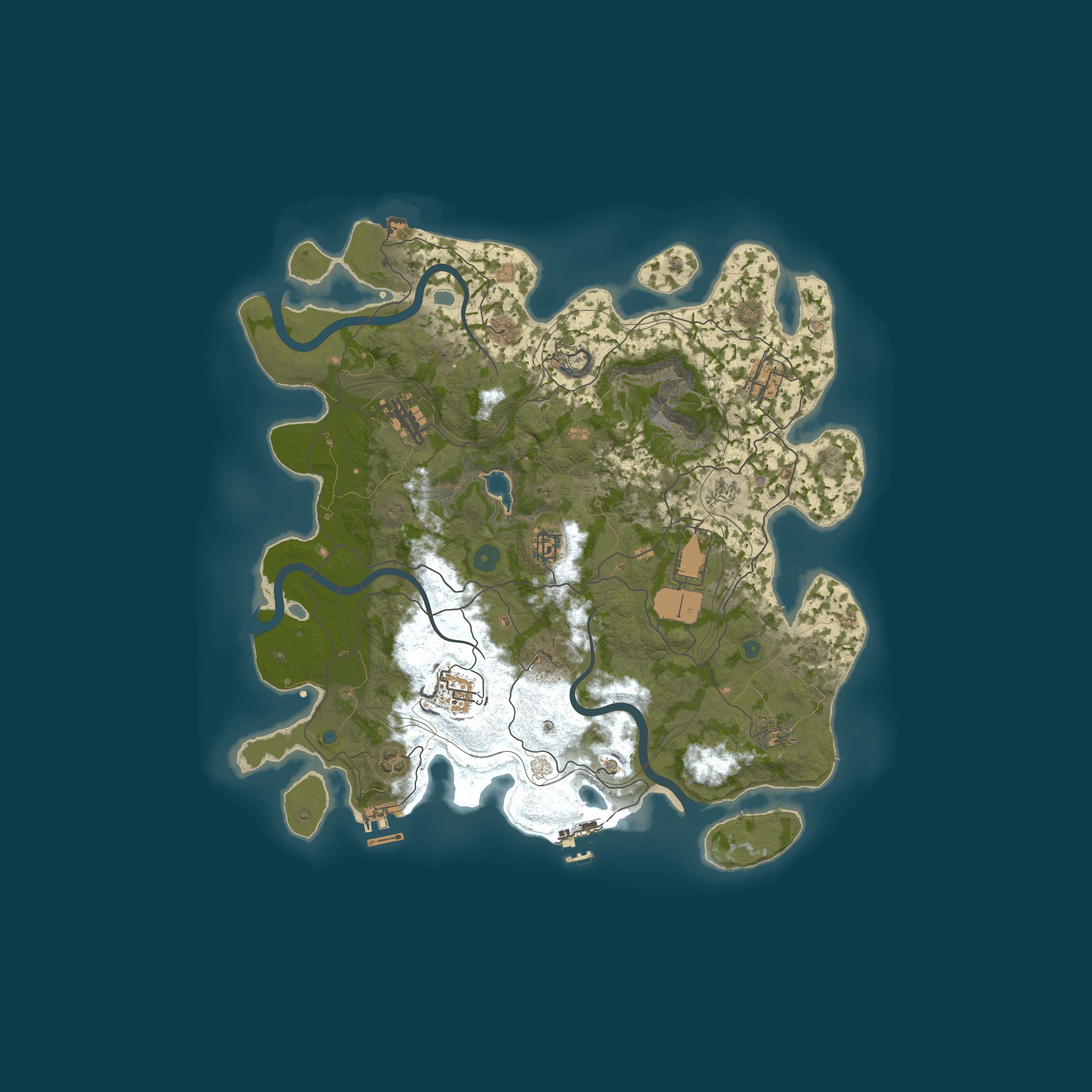 Map for GRIMMZONE PVE US 2x | Custom Vehicles | Raids | Skills | Classe