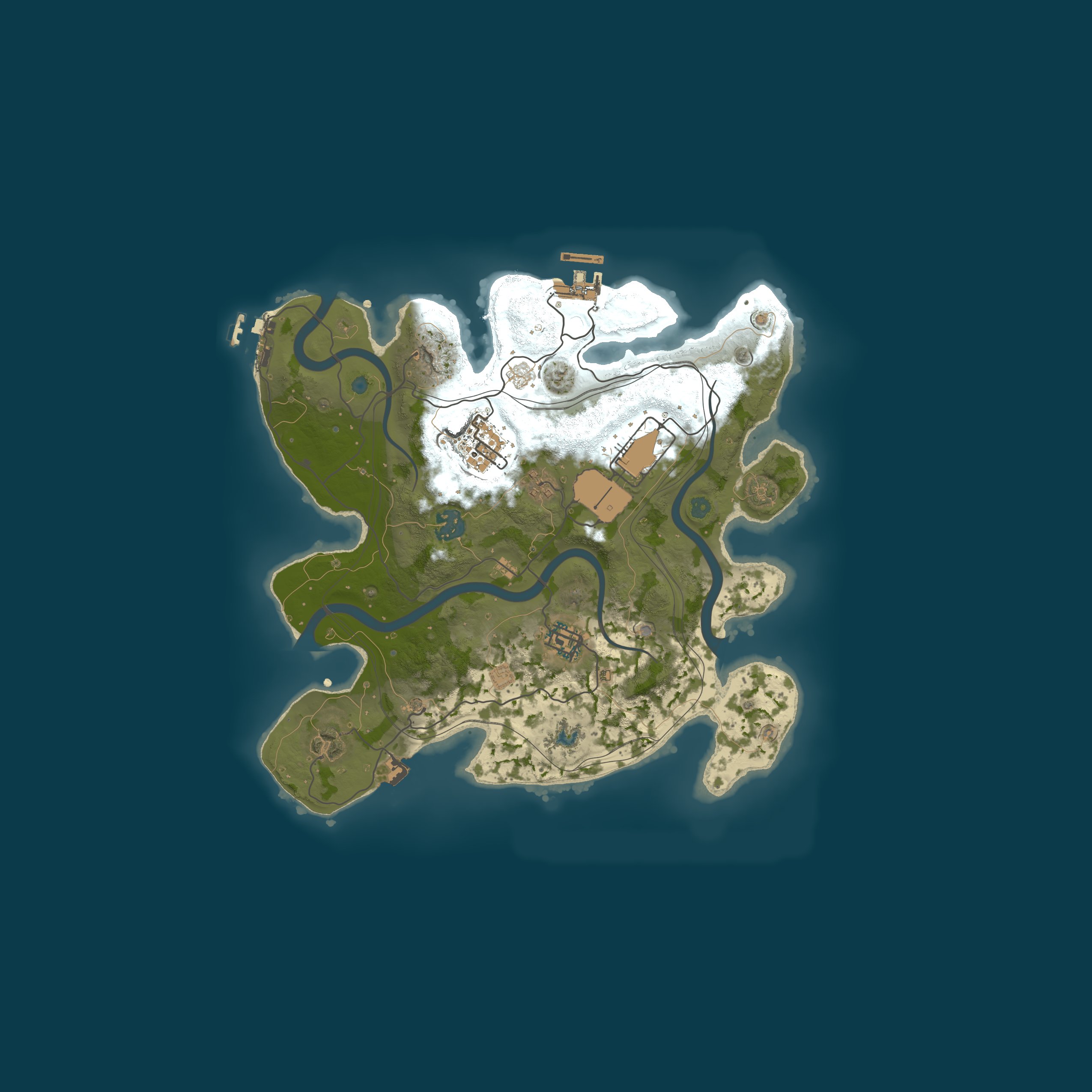 Карта сервера