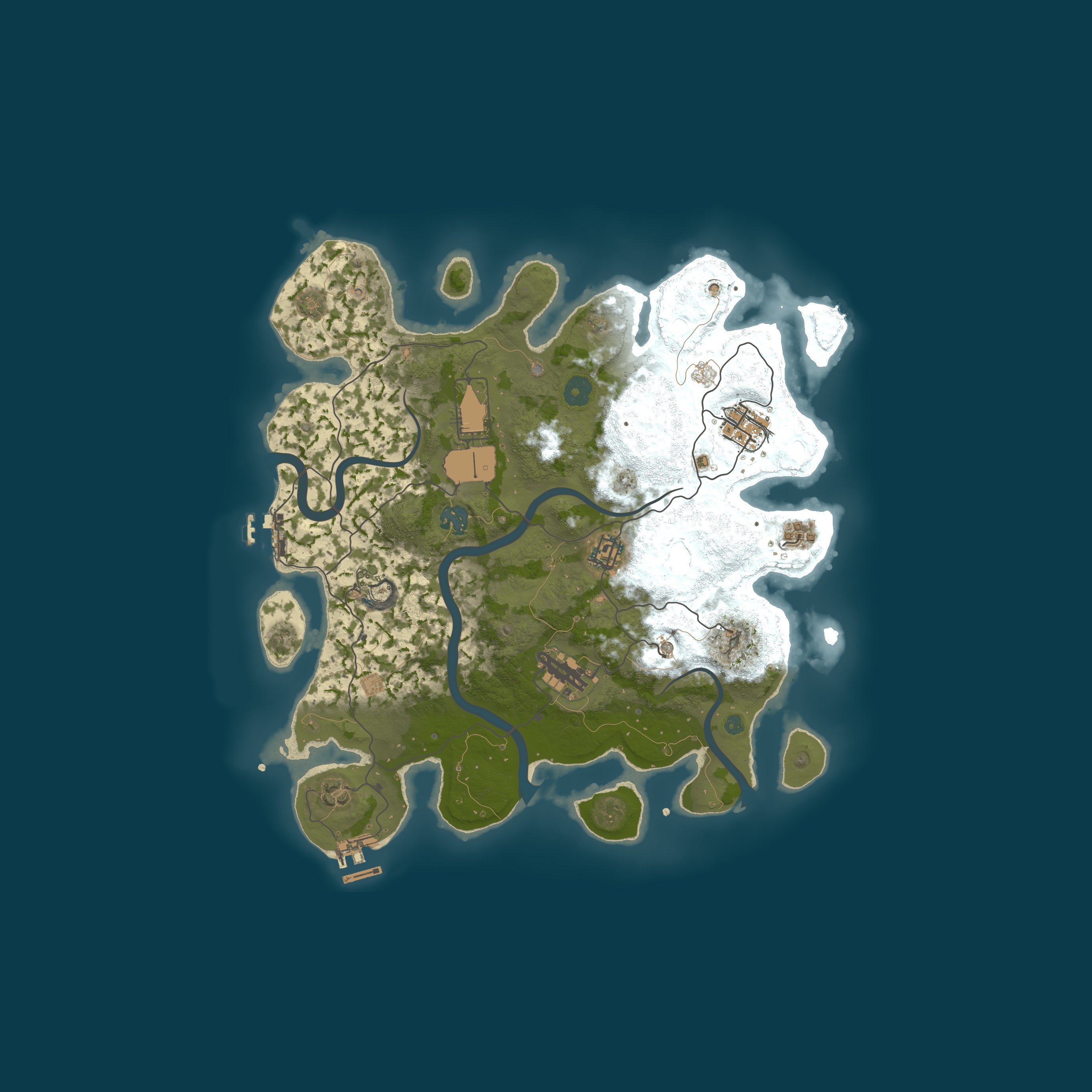 Карта сервера