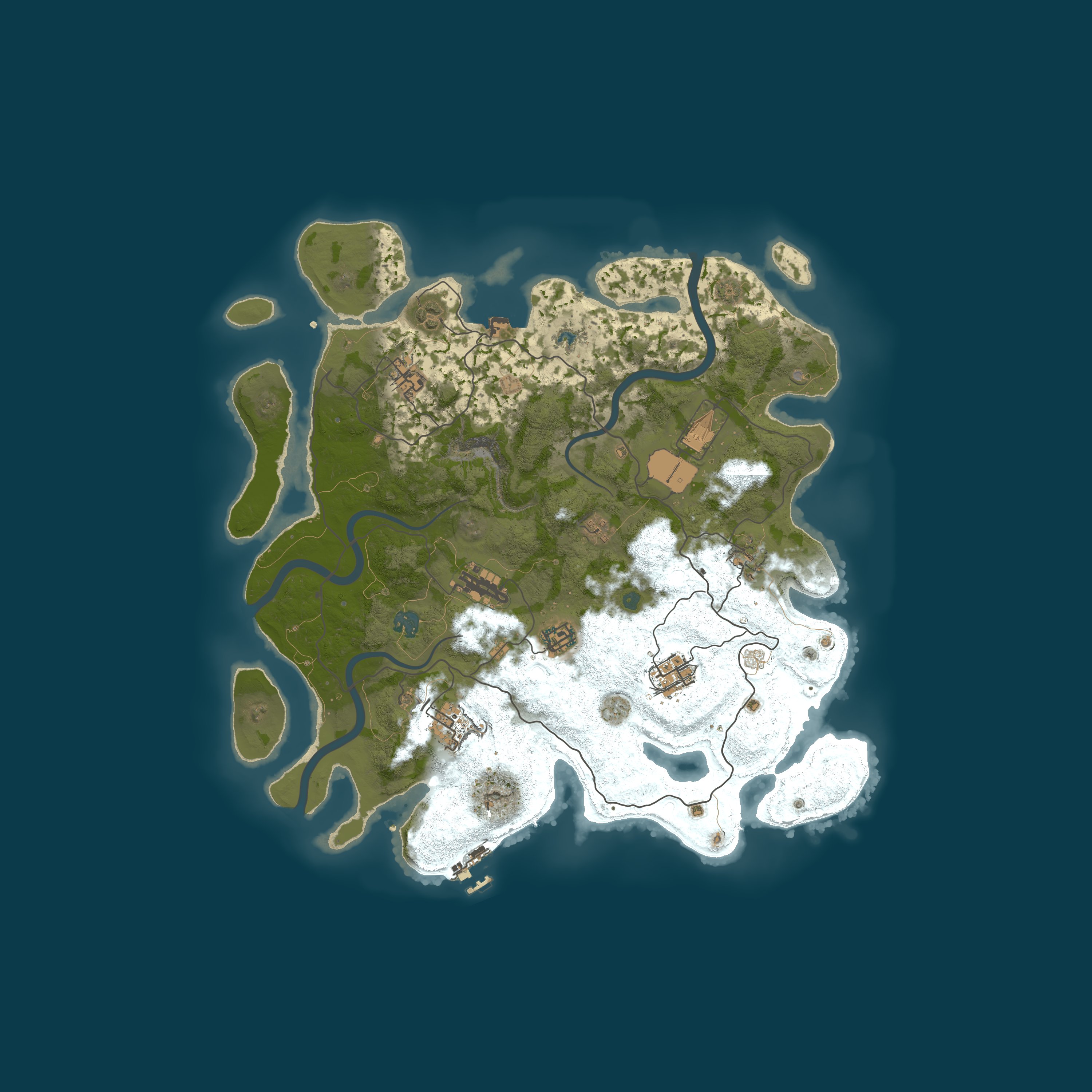 Map for FishN -  BP Wipe 5/14  2XLoot/Large Map/Semi-Noob Friendly/Week