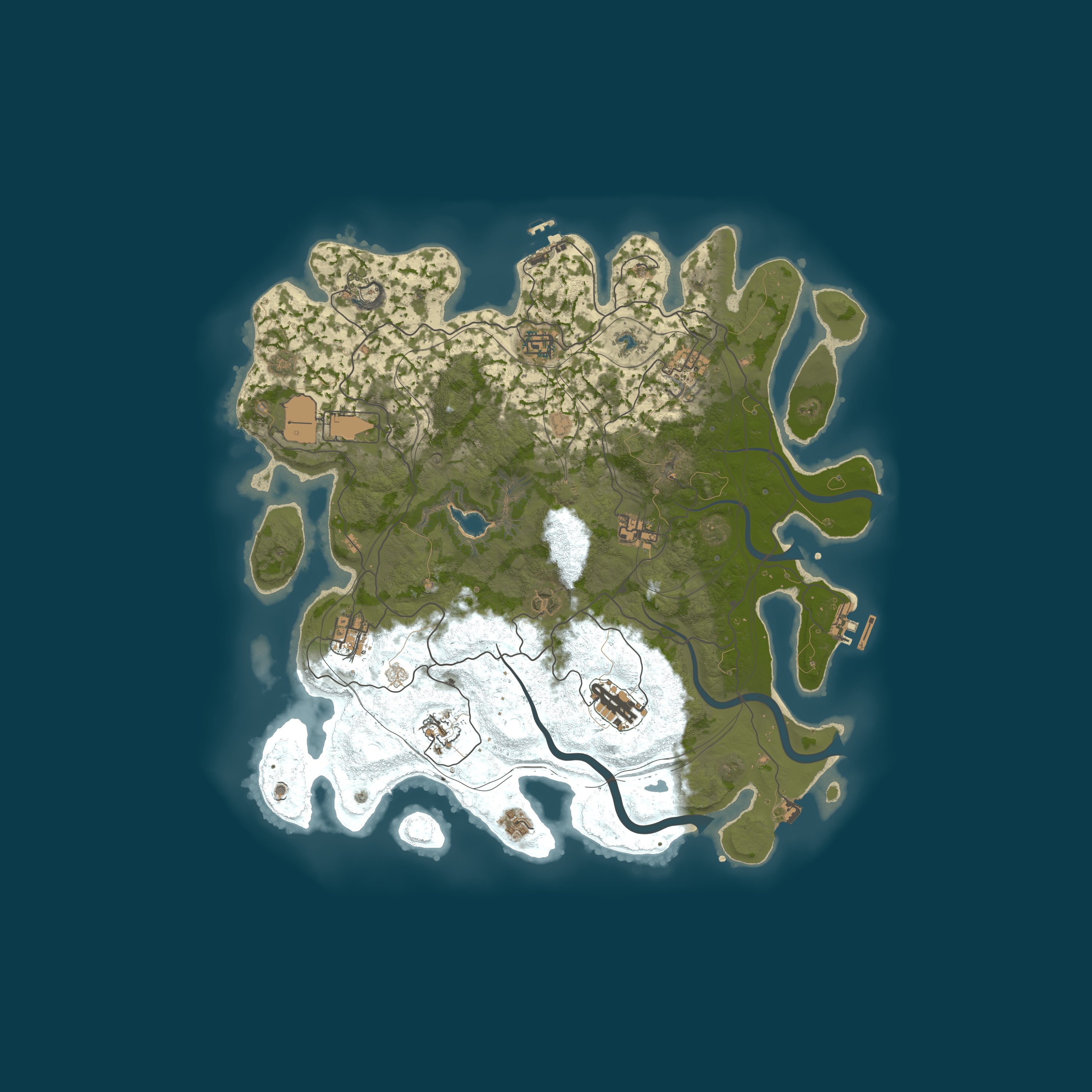 Карта сервера