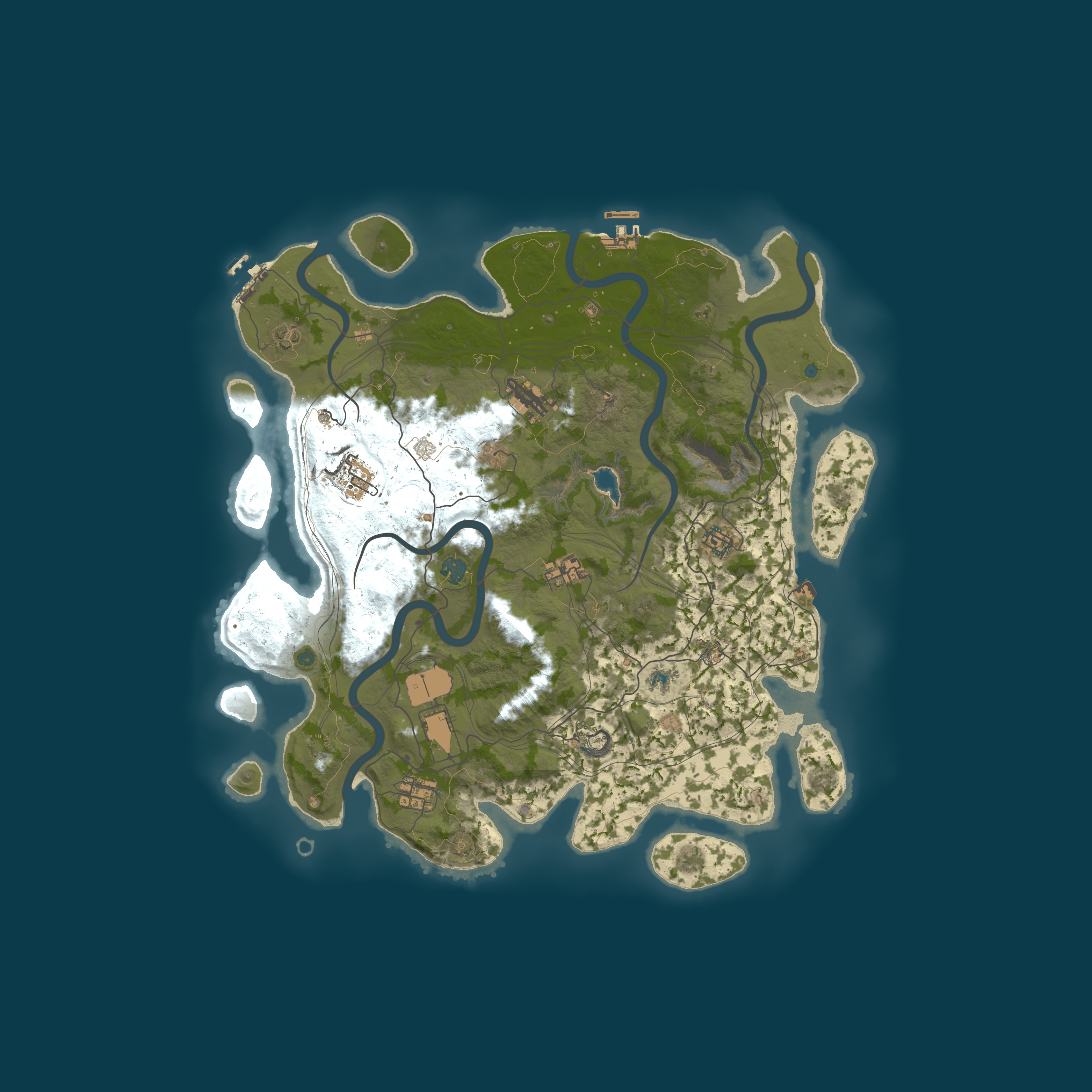 Карта сервера