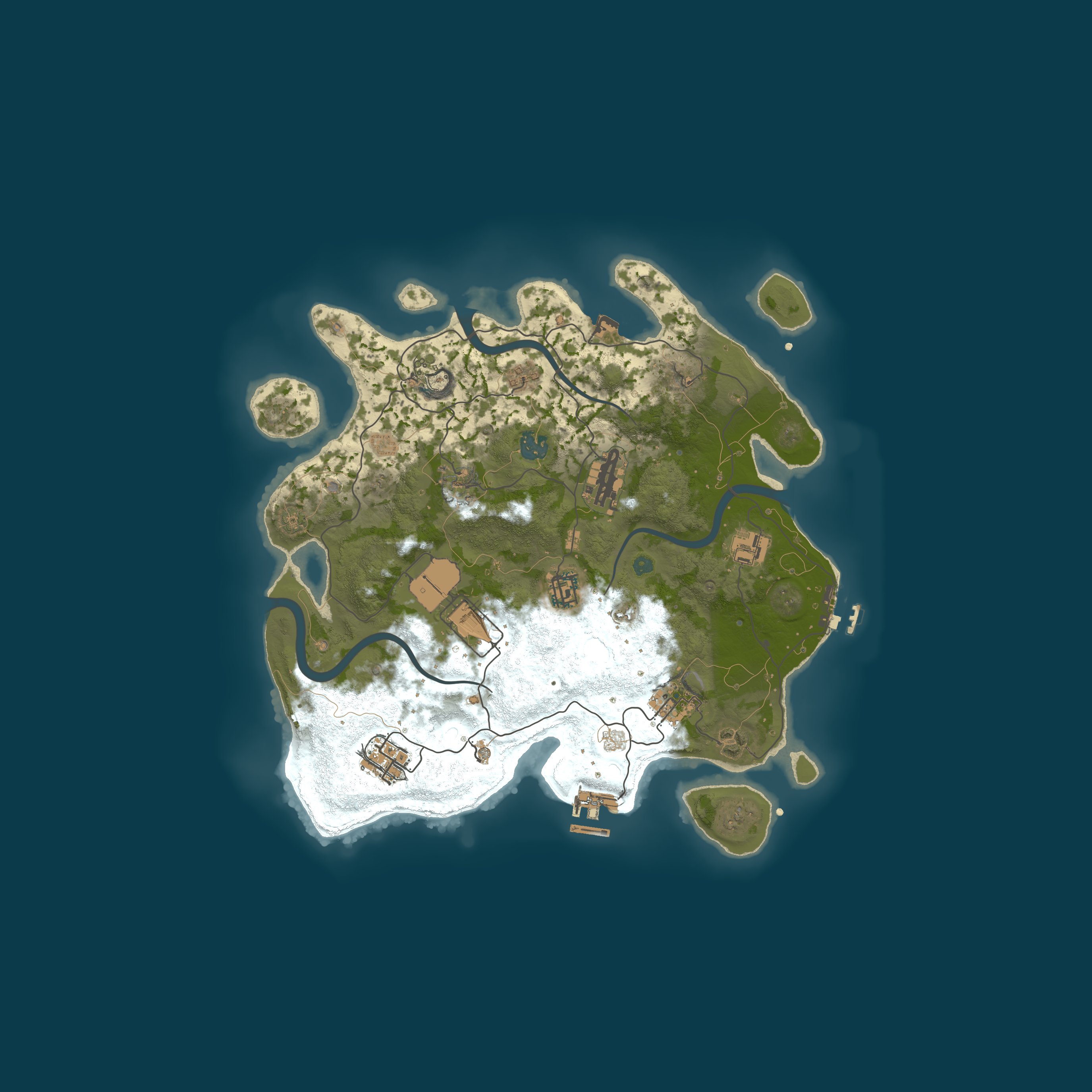 Rust map 3500/11587