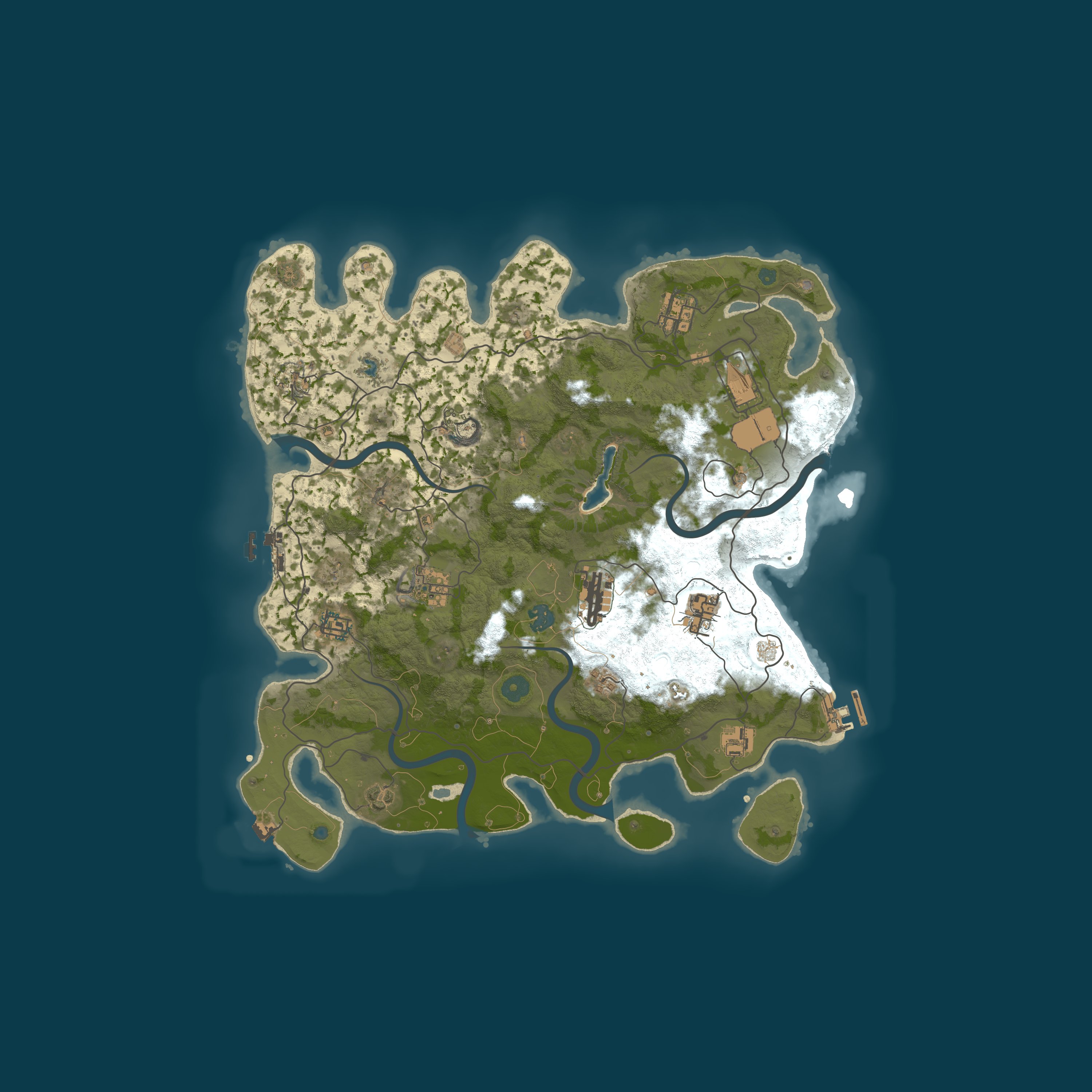 Rust map 4000/9134