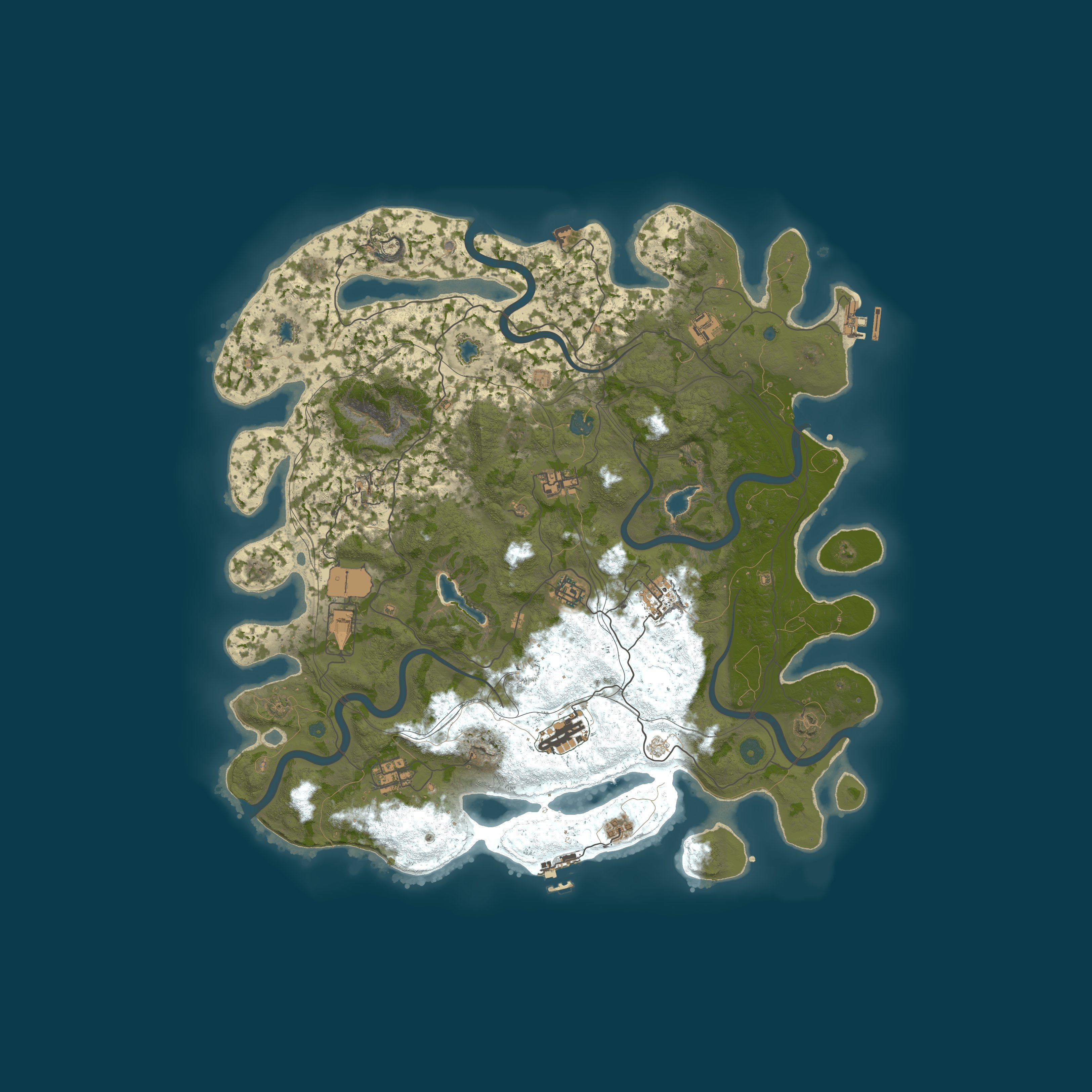 Map for Green Haven | Classic x2