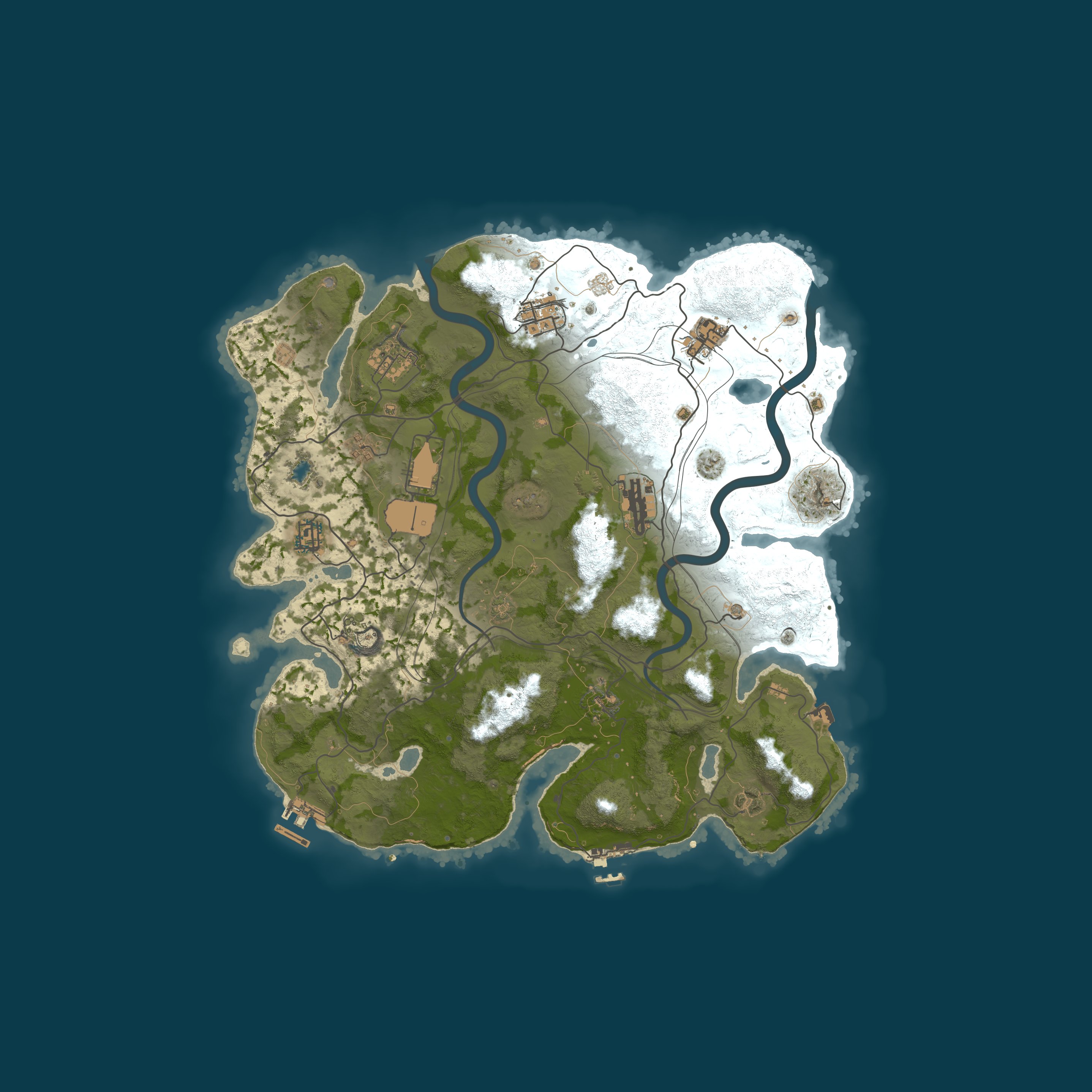 Карта сервера