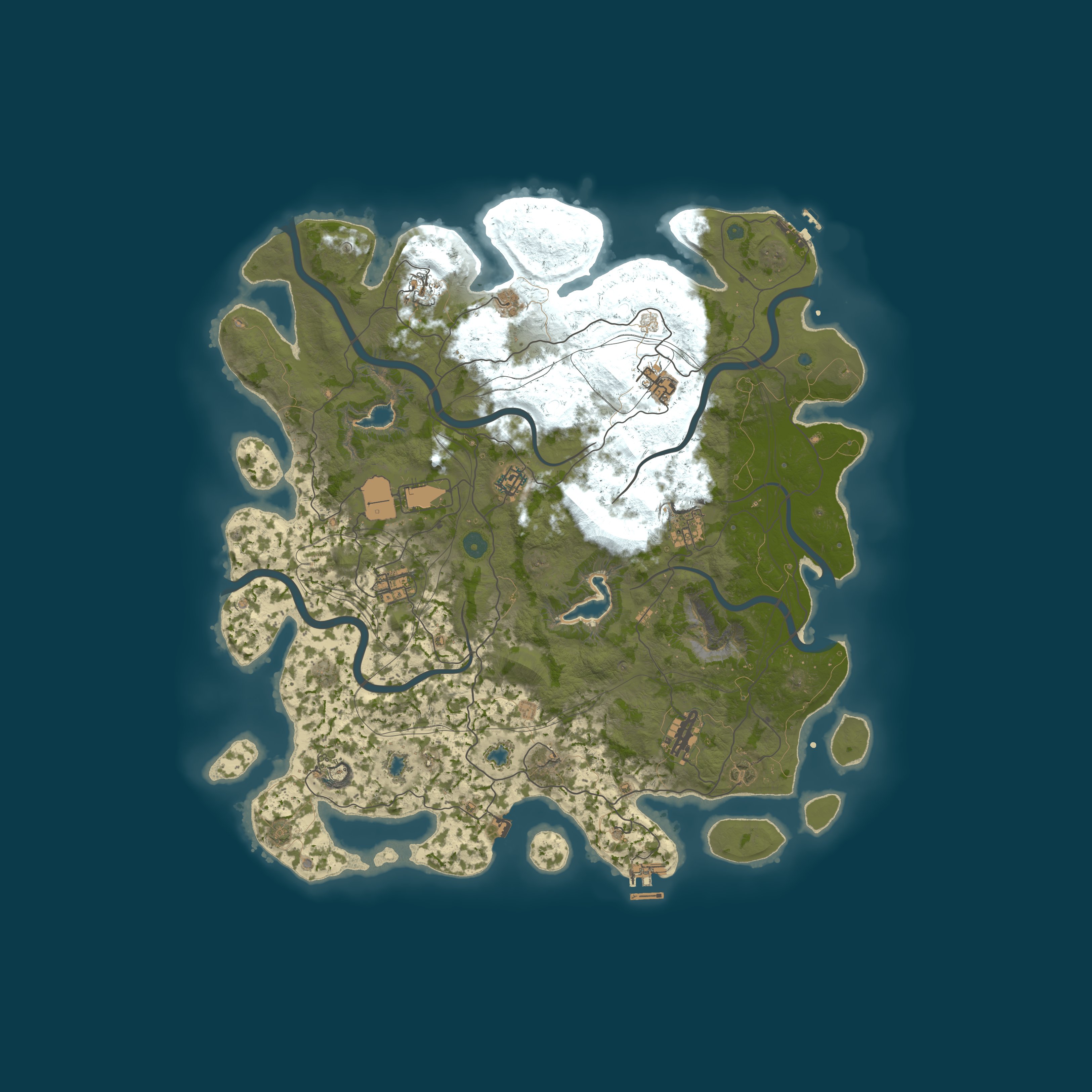 Карта сервера